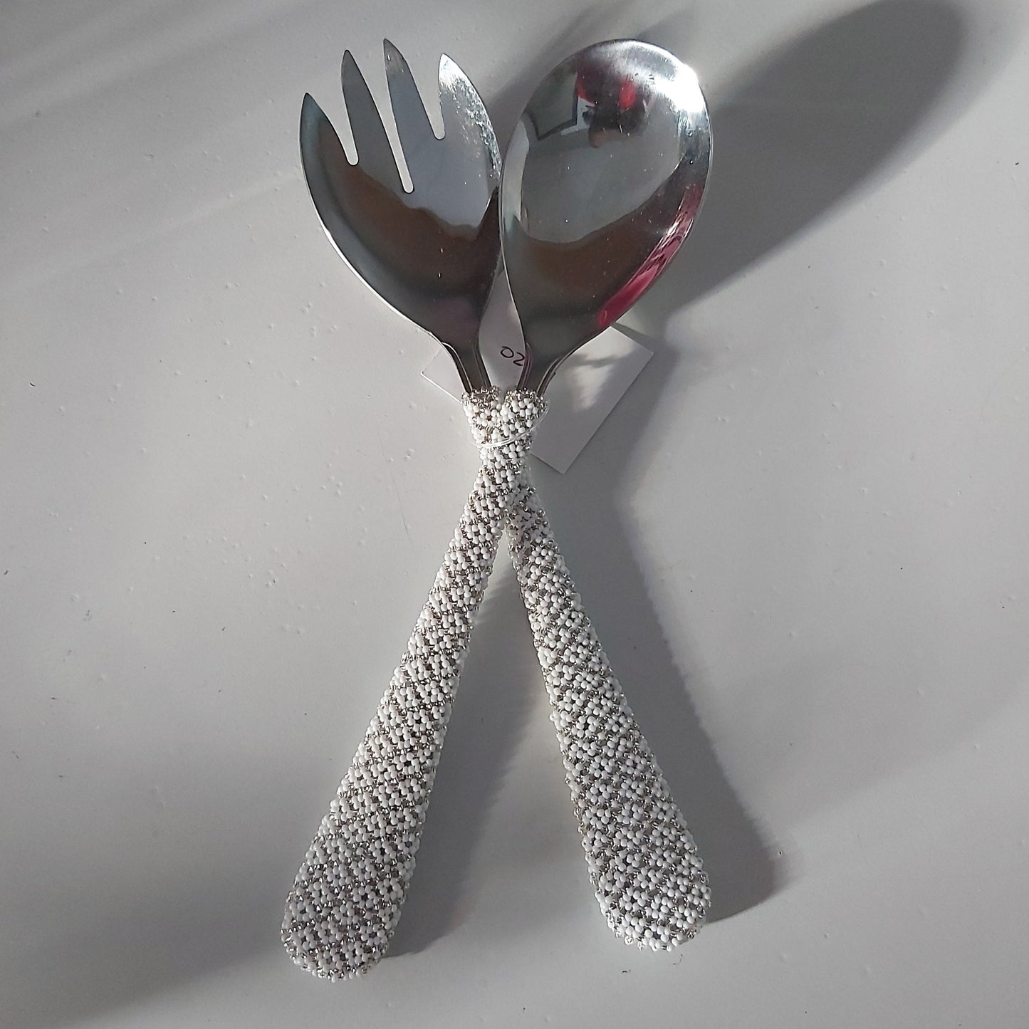 Beaded Salad Servers set (2)