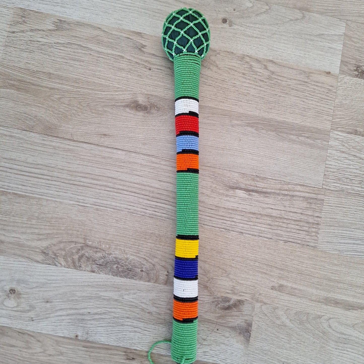 Beaded Knobkerrie - Intonga