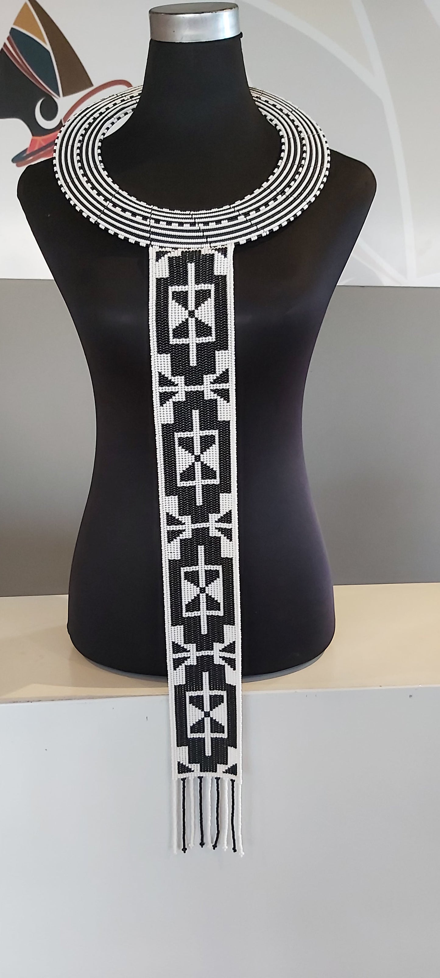 Avela Beaded Neckpiece
