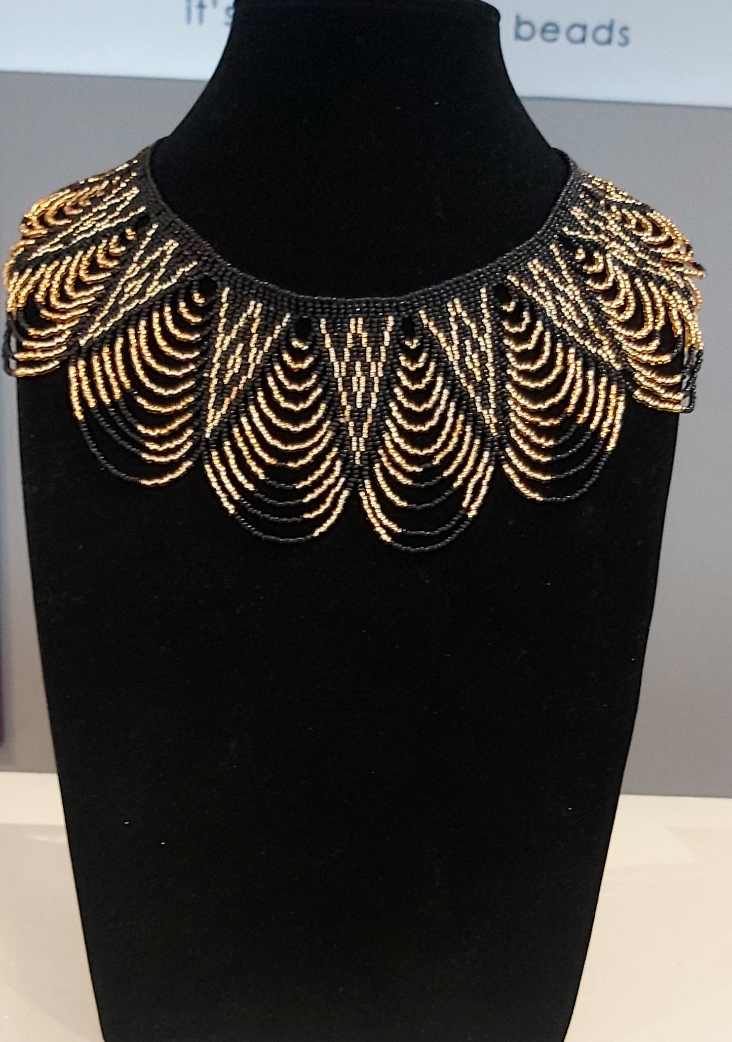 Sazwi Peacock Neckpiece