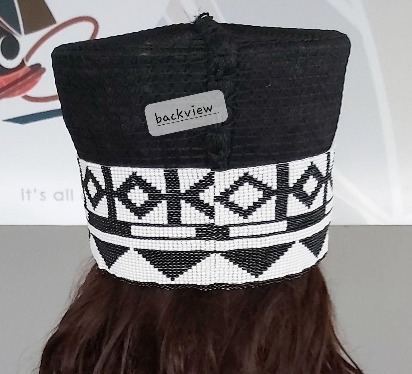 Ndlovukazi Beaded Hat