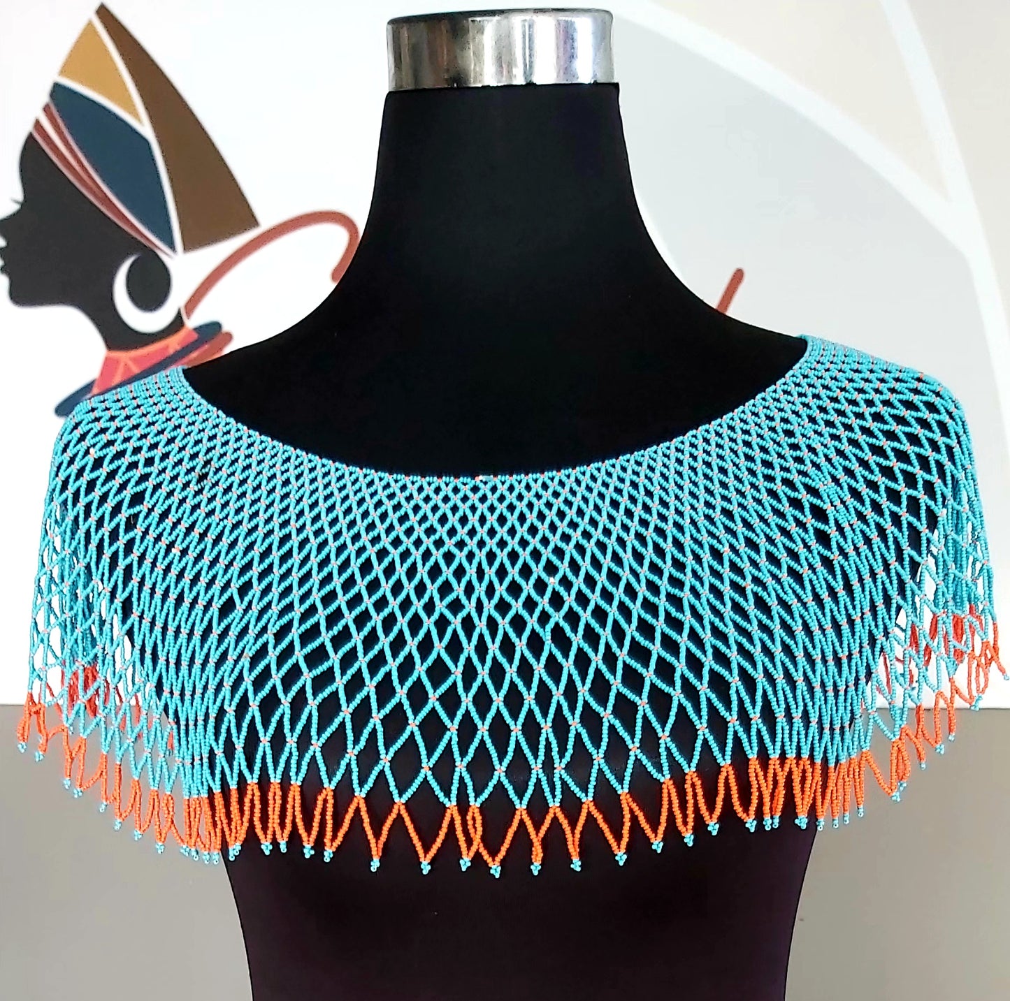 Nokhwezi Beaded Cape