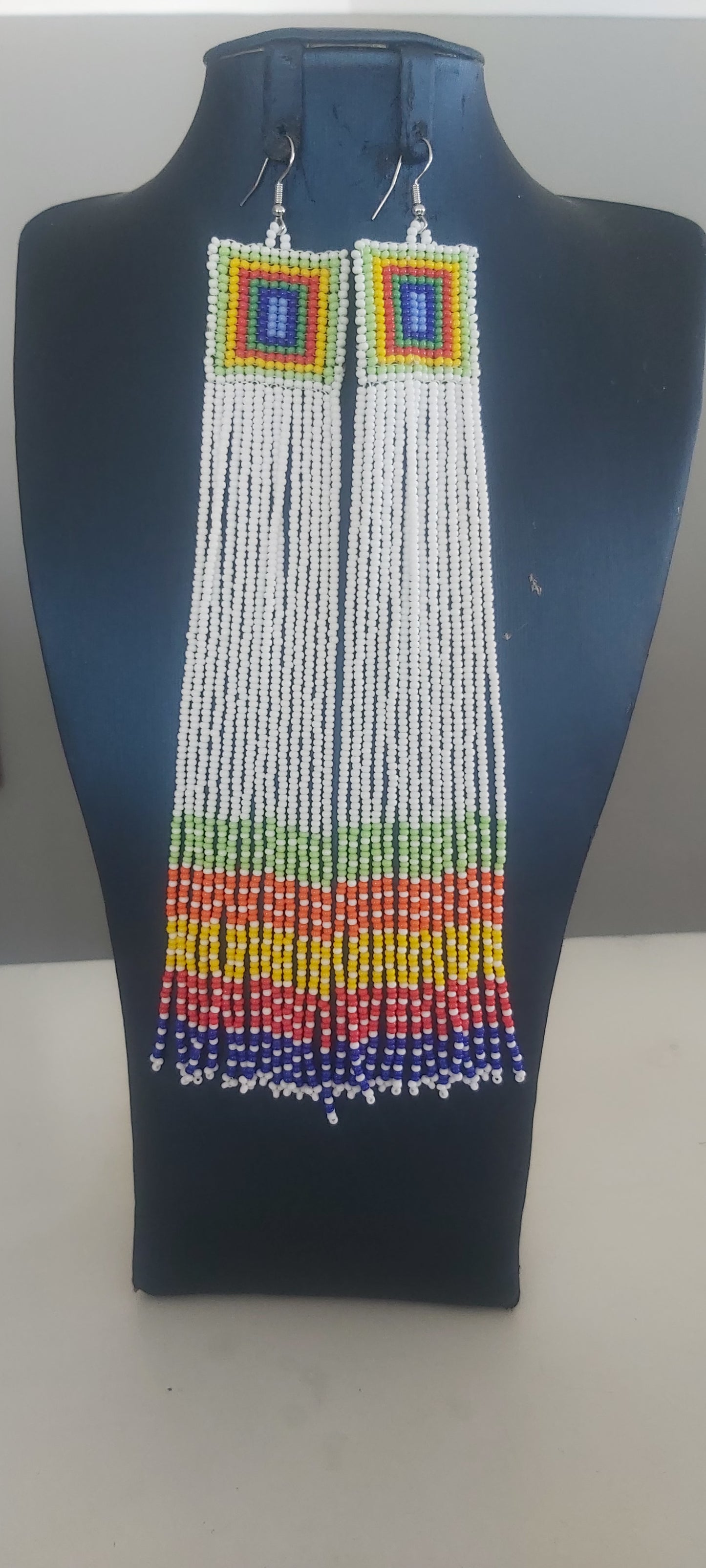 Square Tassel Earrings