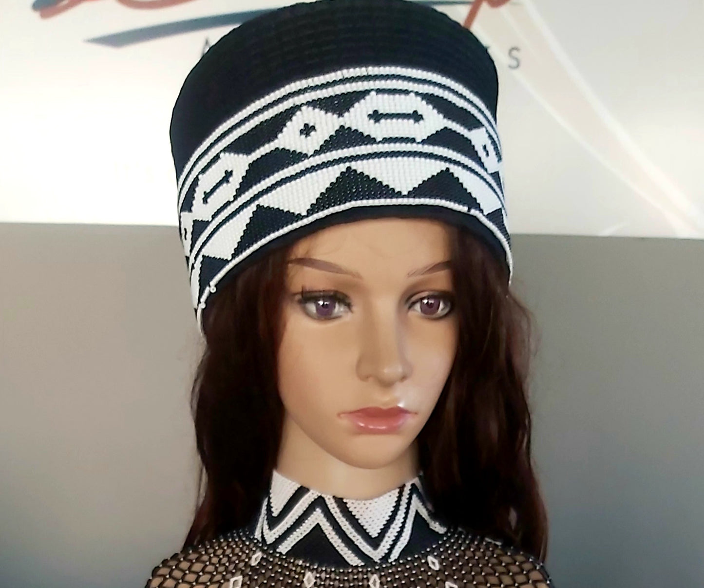 Ndlovukazi Beaded Hat