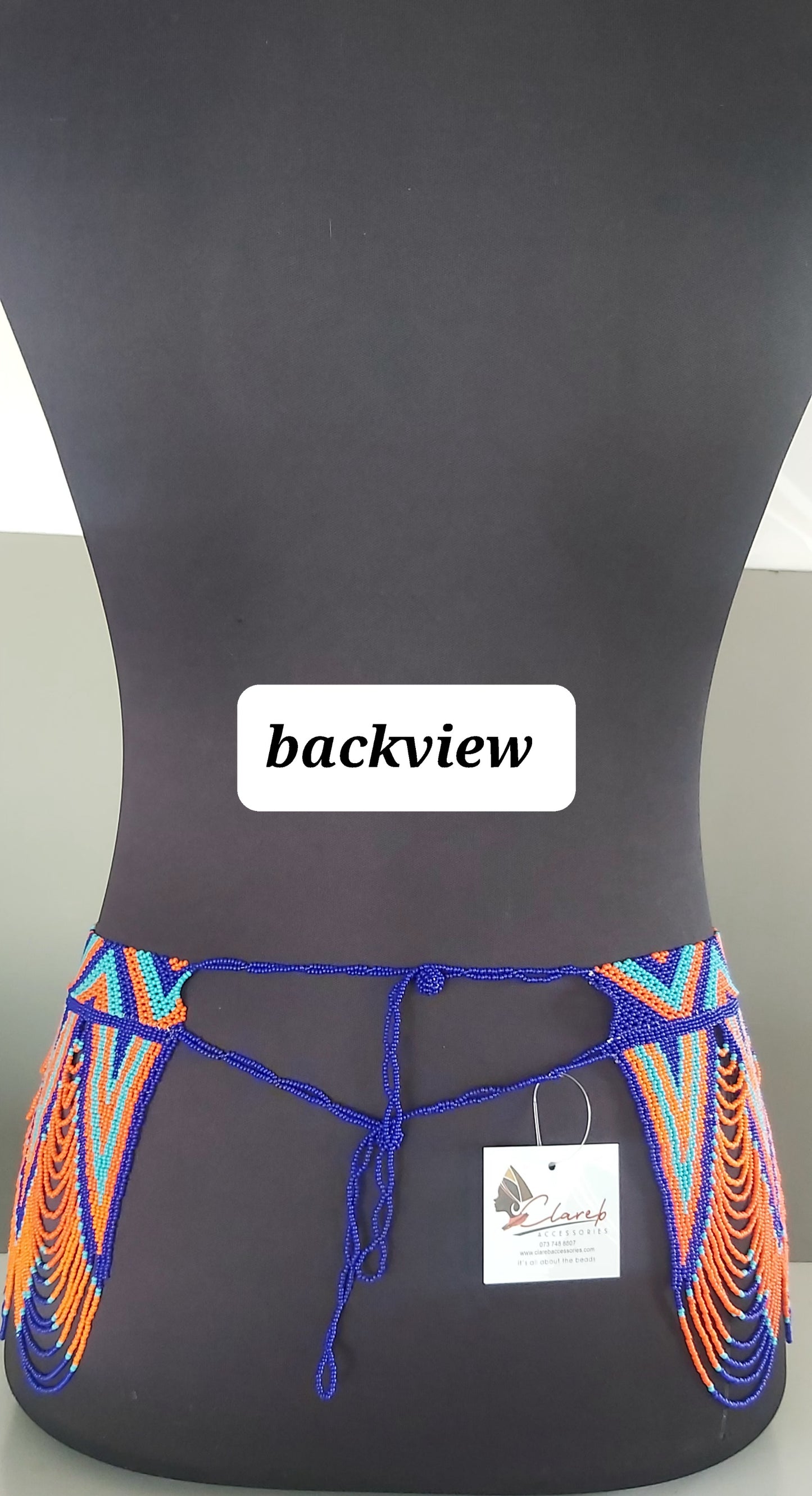 Swazi Beaded Belt/Cape