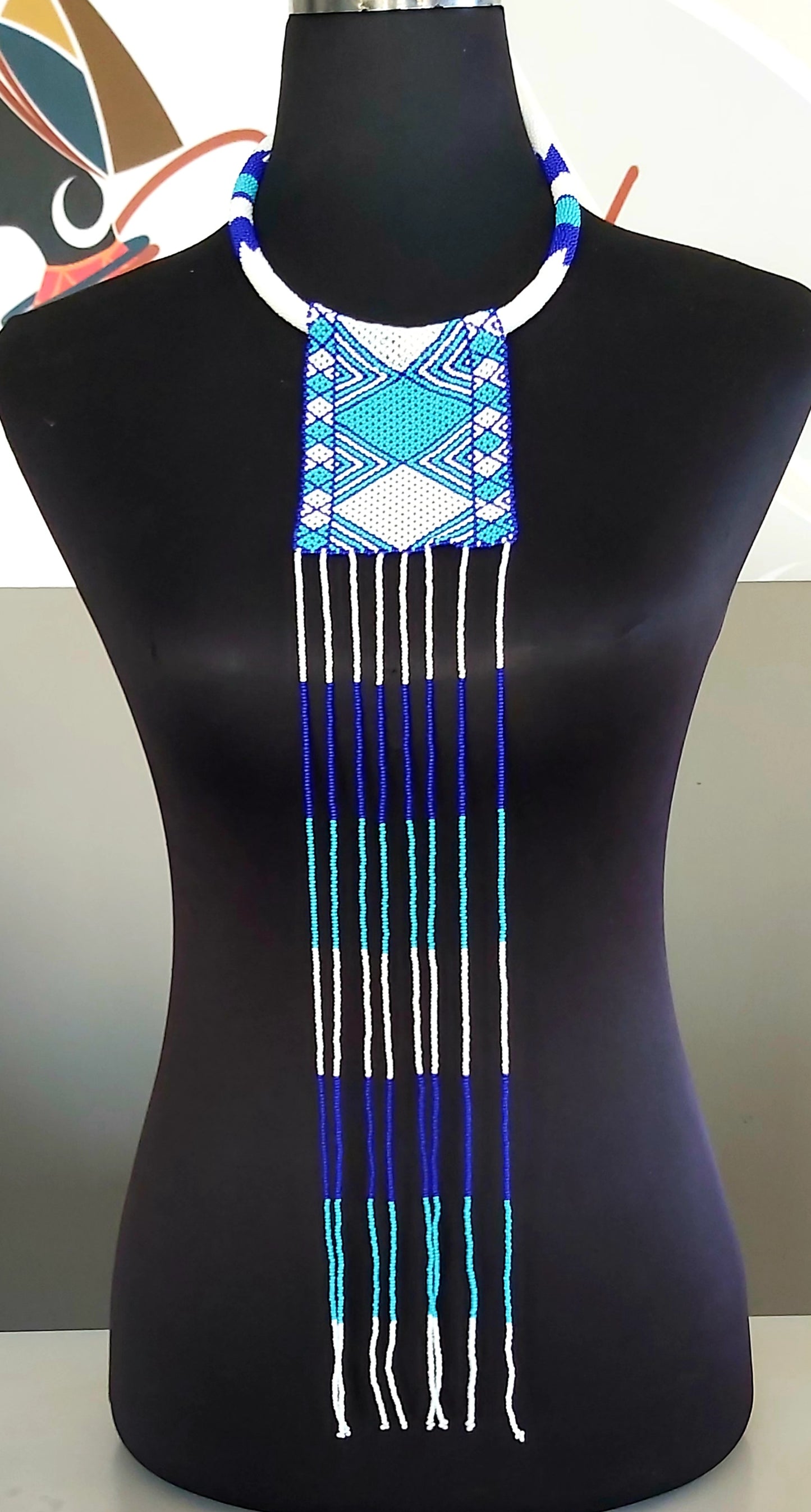 Pretty Neckring with Tassel