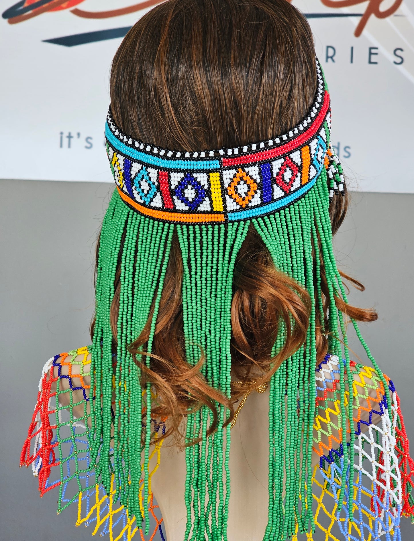 Oni Beaded Crown