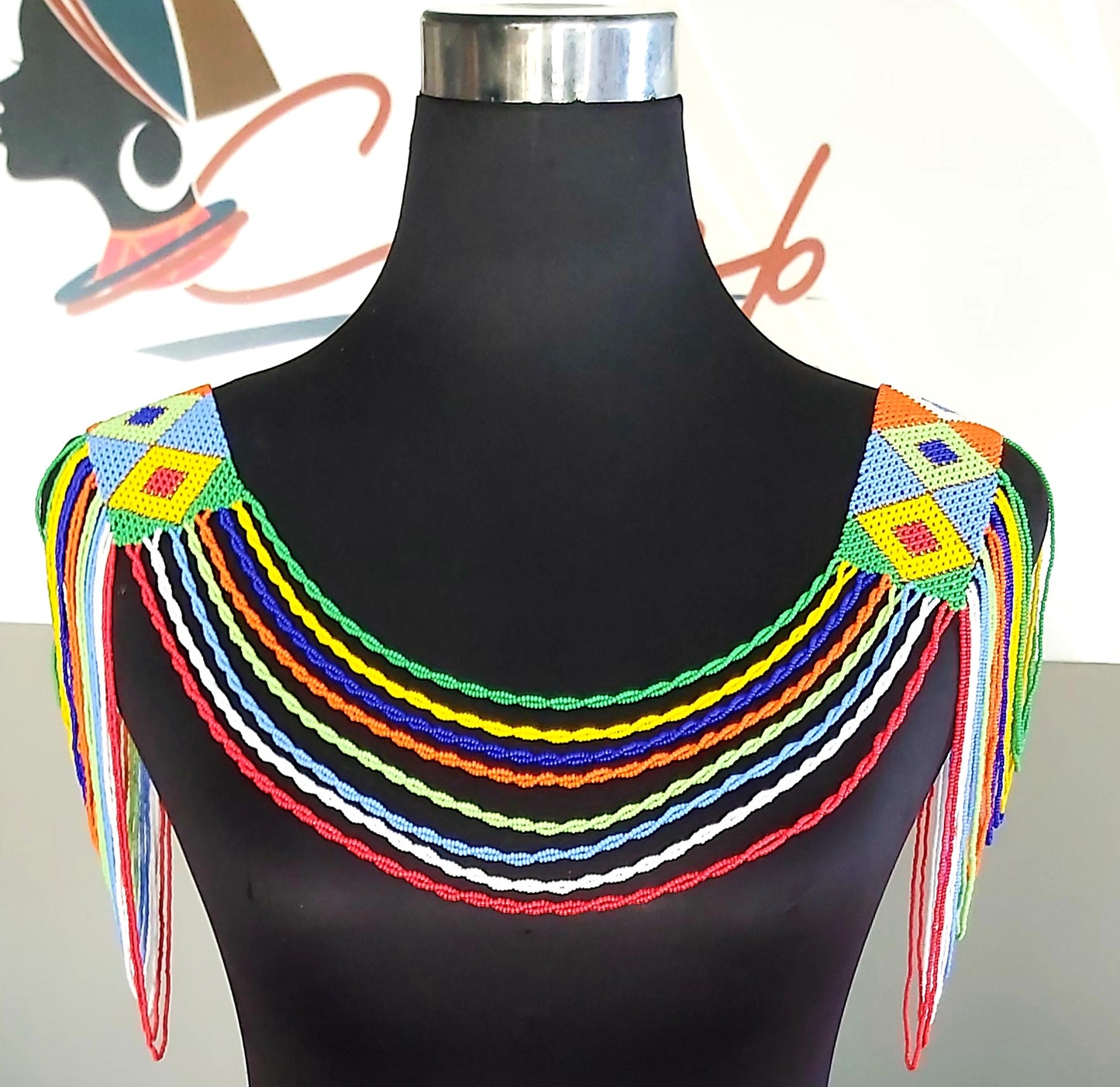 Sapho Beaded Neckpiece
