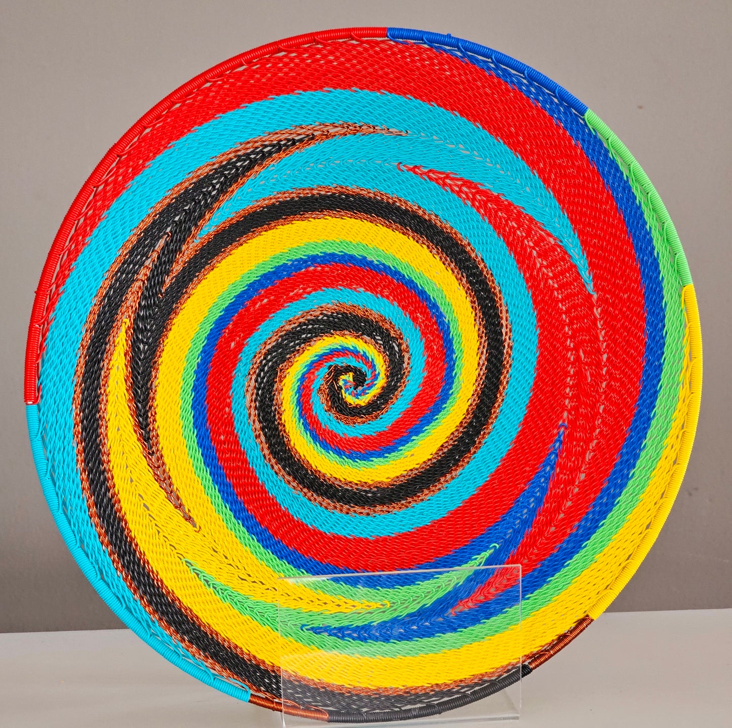 Telephone Wire Bowl 31x13cm
