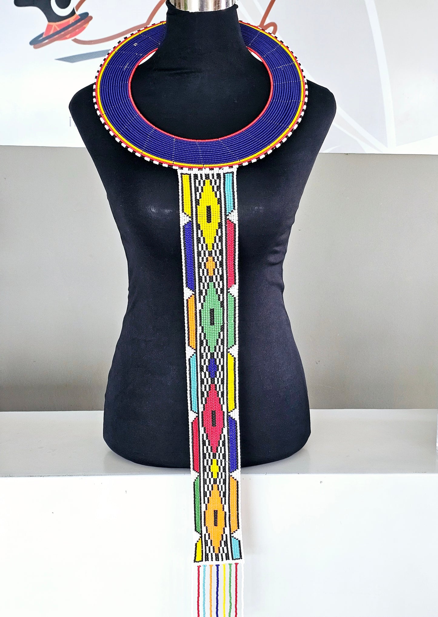 Avela Beaded Neckpiece