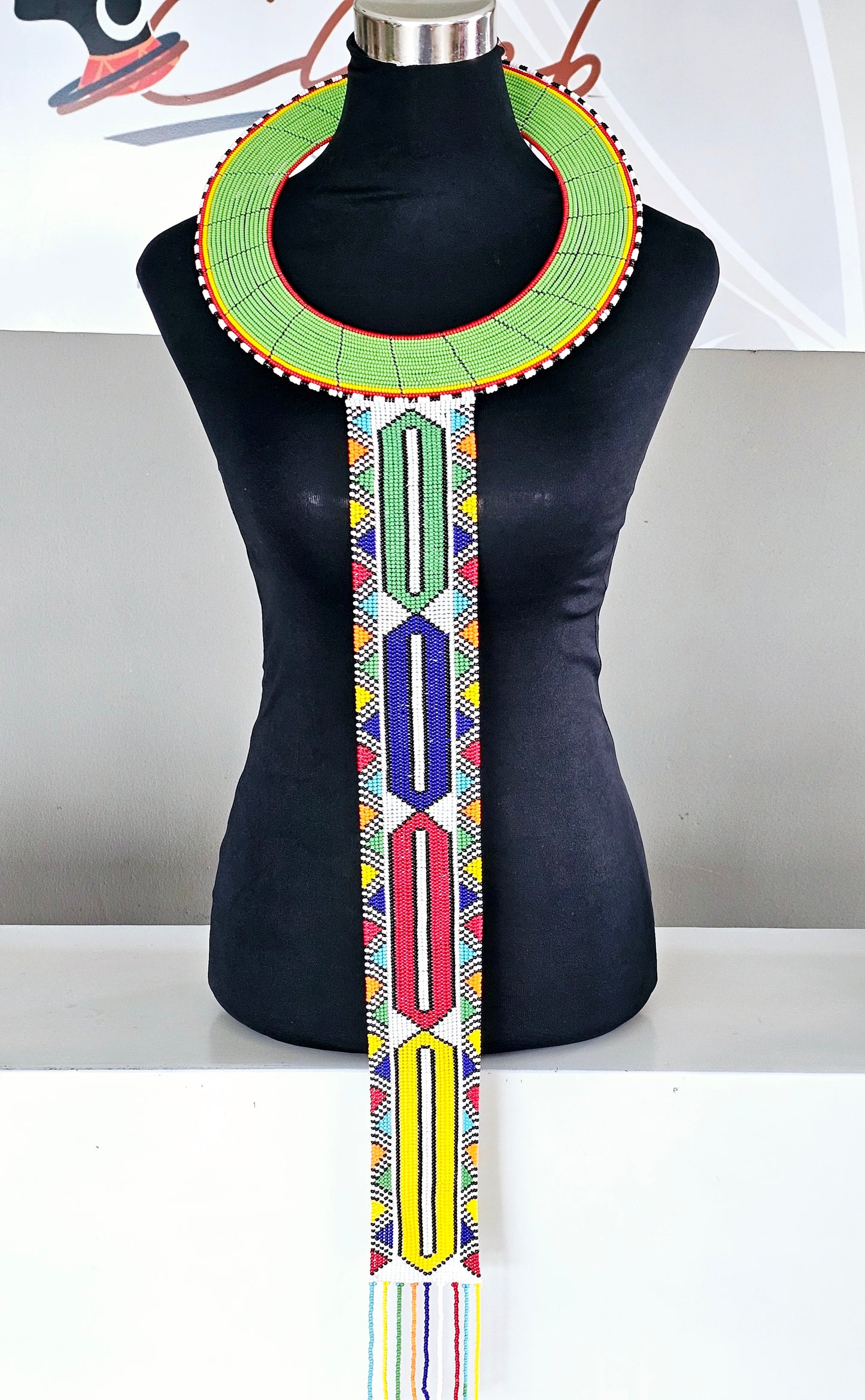 Avela Beaded Neckpiece