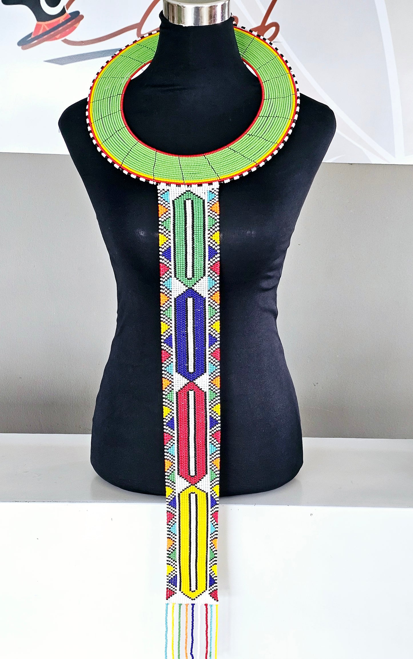 Avela Beaded Neckpiece