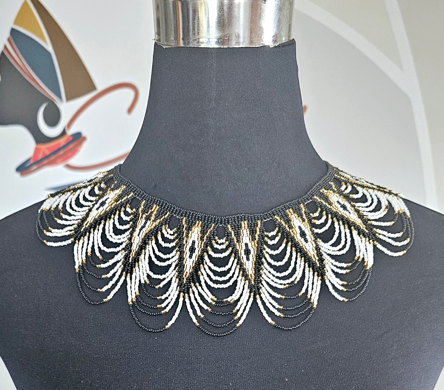 Sazwi Peacock Neckpiece