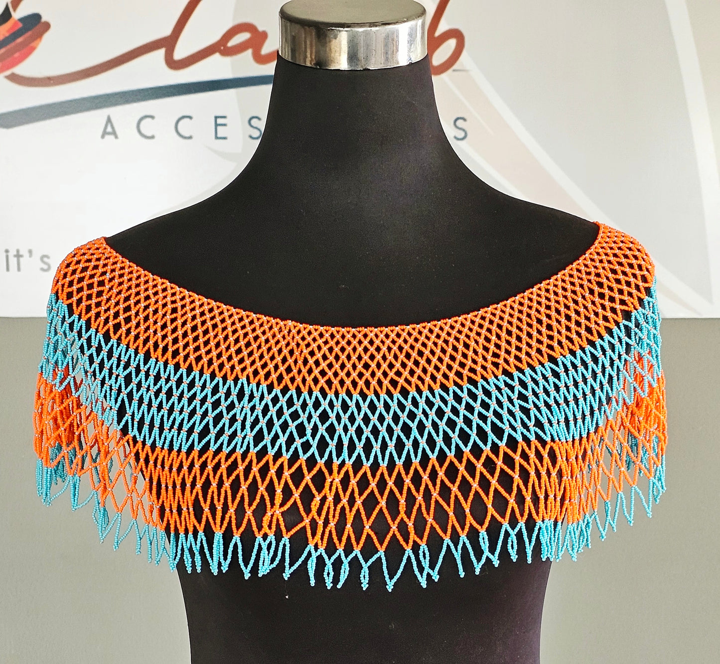 Nokhwezi Beaded Cape