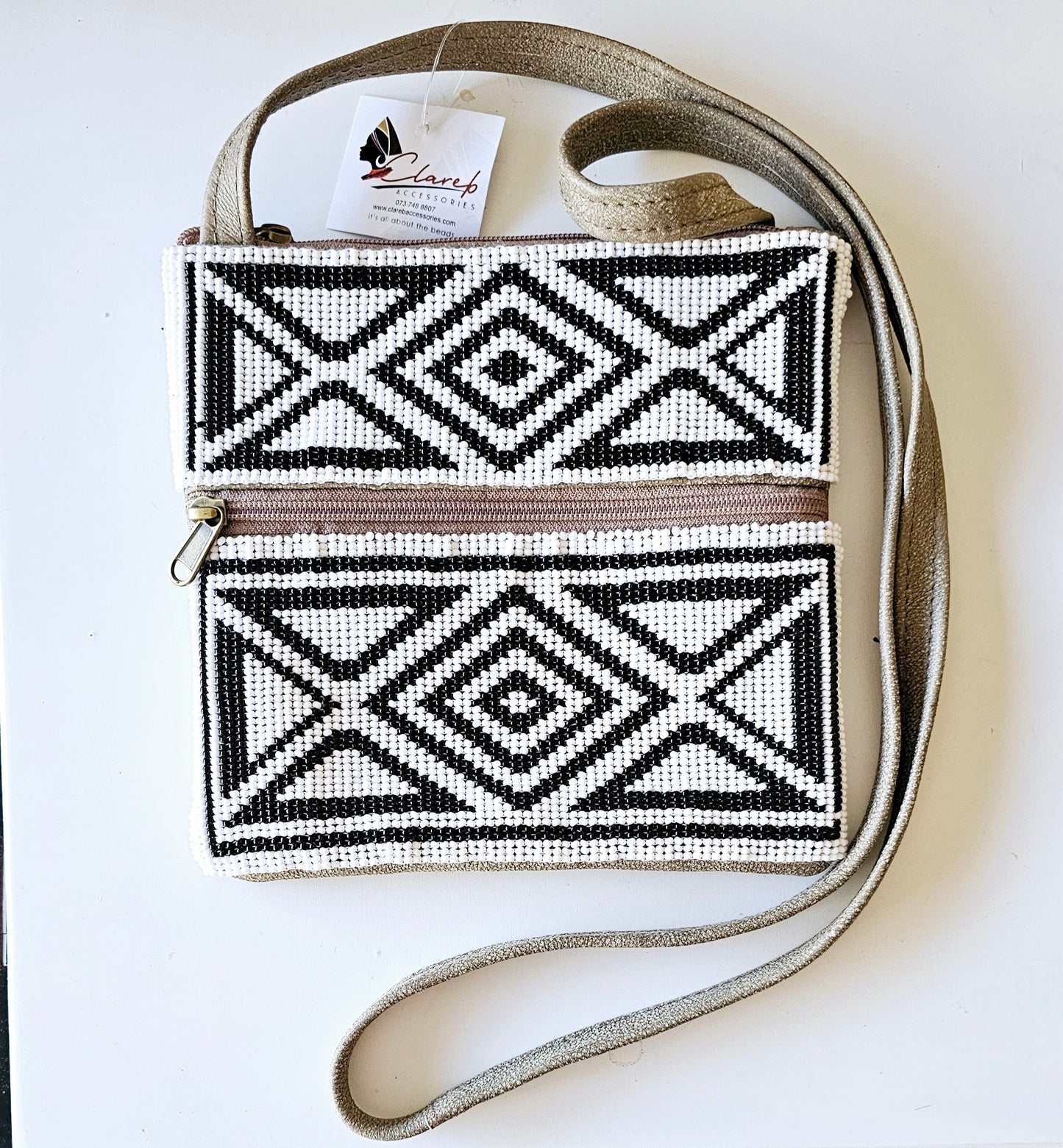Beaded Sling Bag