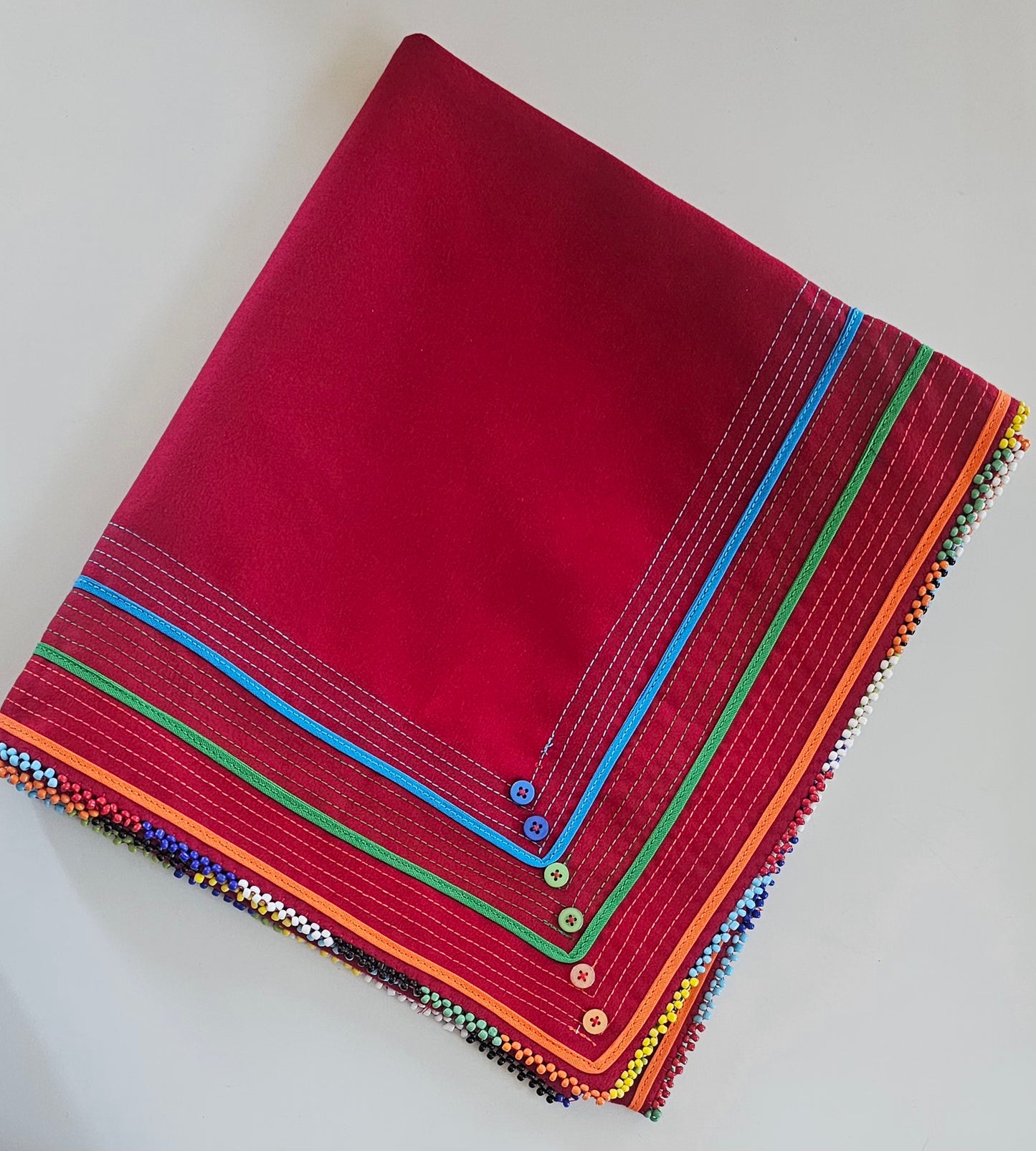 Beaded Doek Rectangle