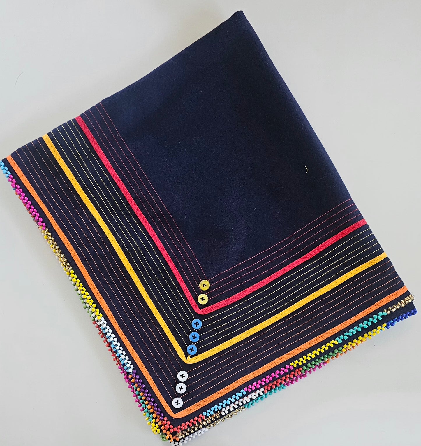 Beaded Doek Rectangle