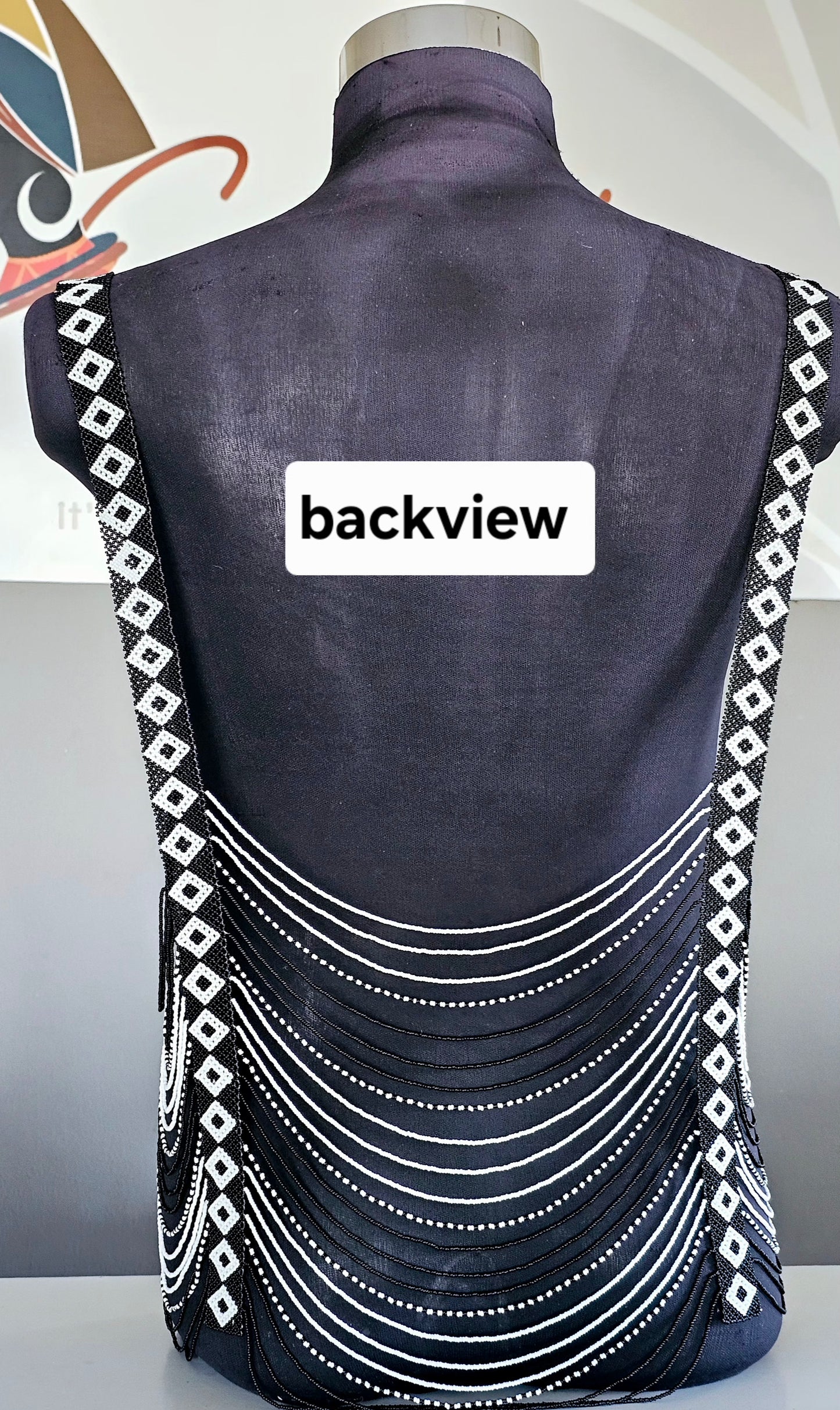 Men's Beaded Vest