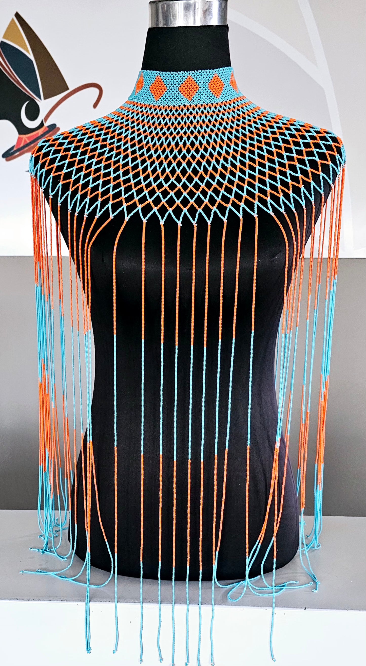 Sazi Men's Waterfall Neckpiece