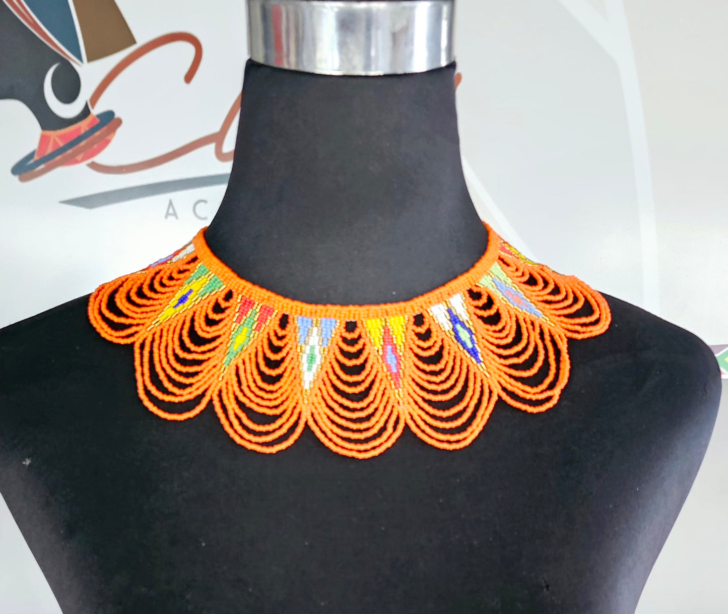 Sazwi Peacock Neckpiece