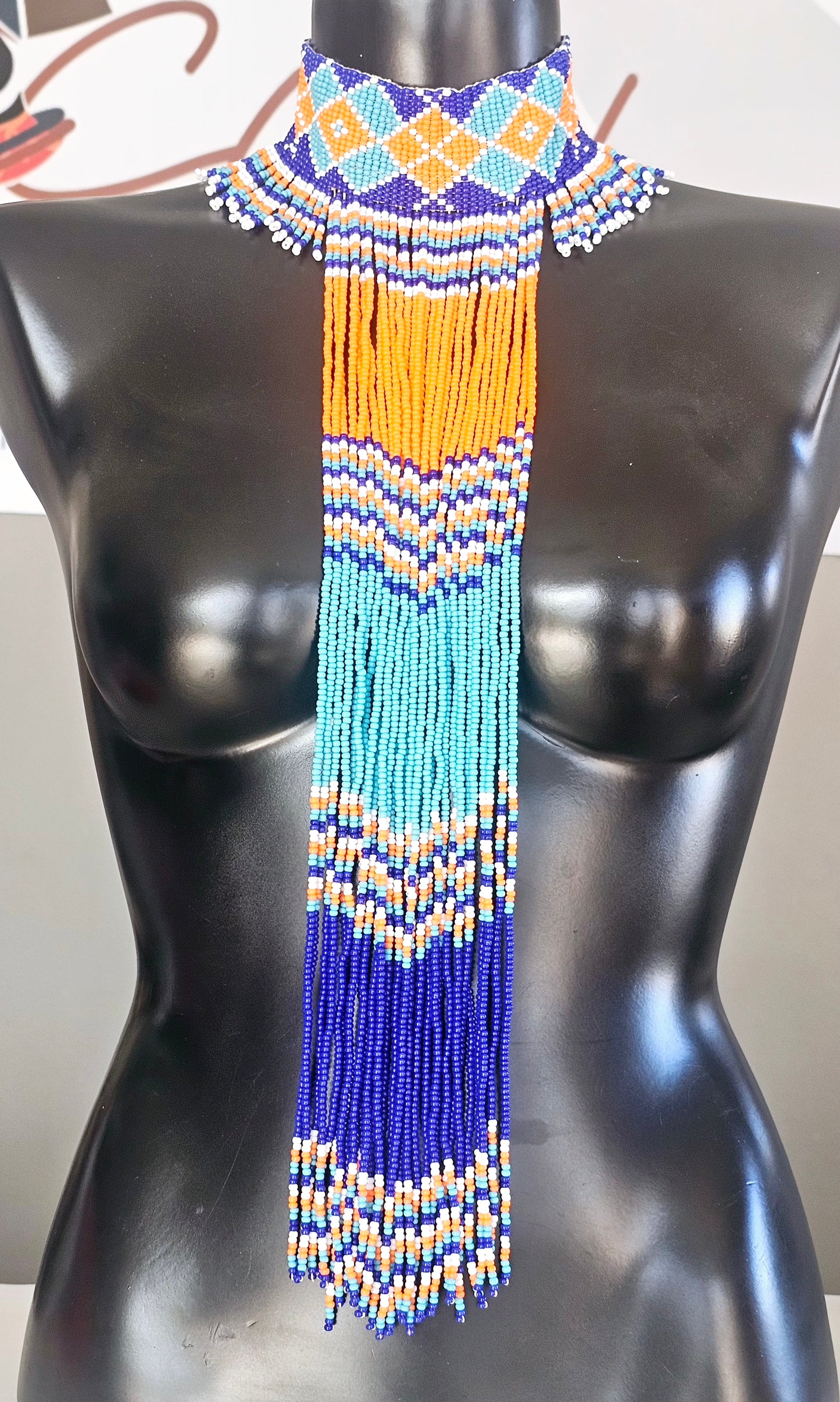 Tayla Beaded Neckpiece