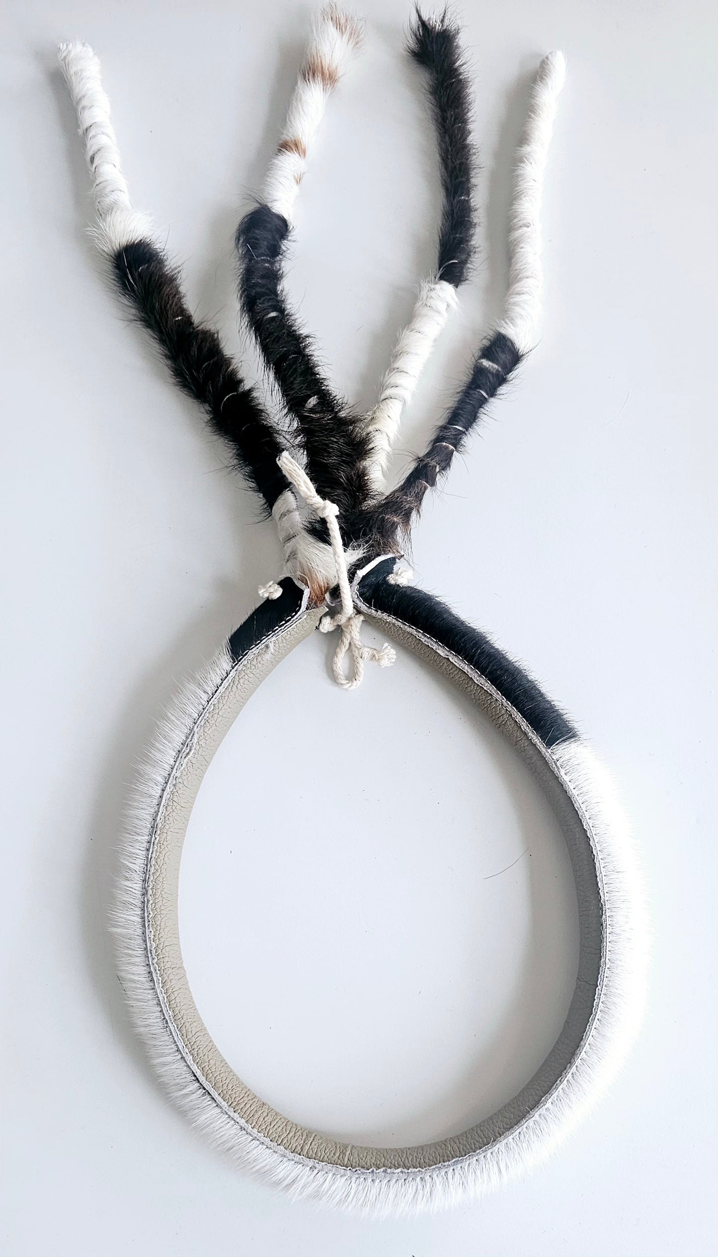 Umqhele Zulu Headgear 4 tales Cow Skin