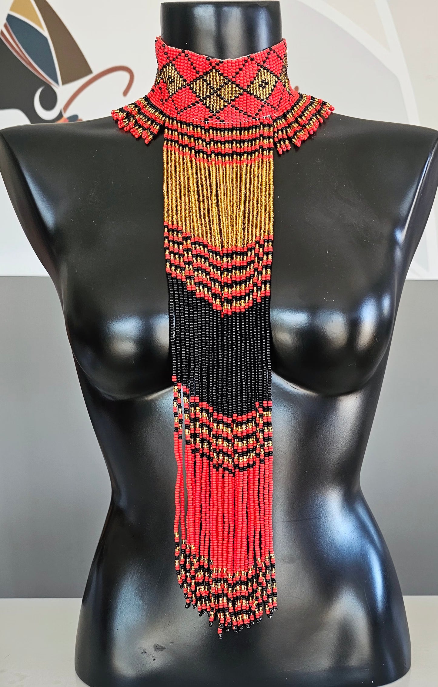 Tayla Beaded Neckpiece