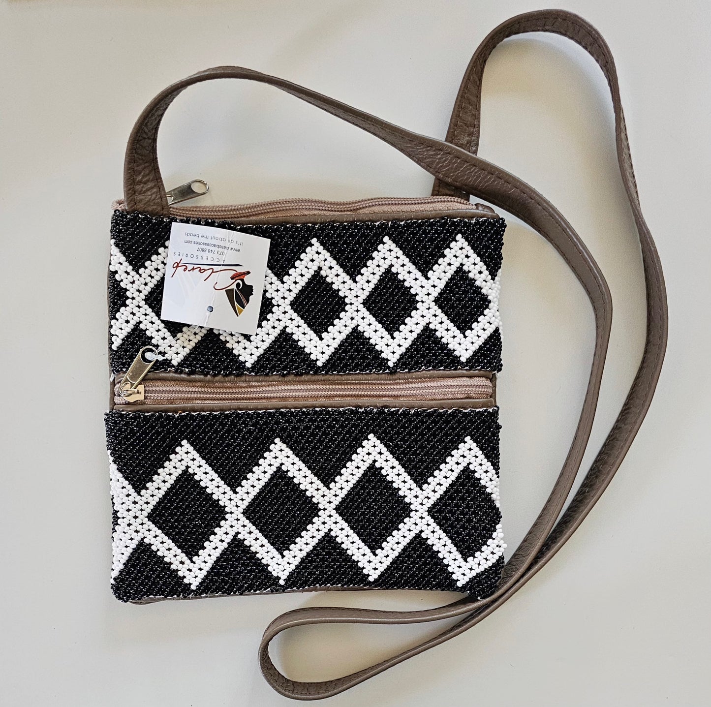 Beaded Sling Bag