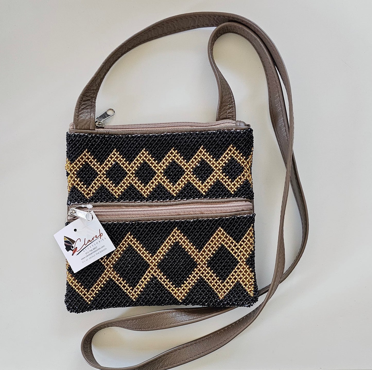 Beaded Sling Bag