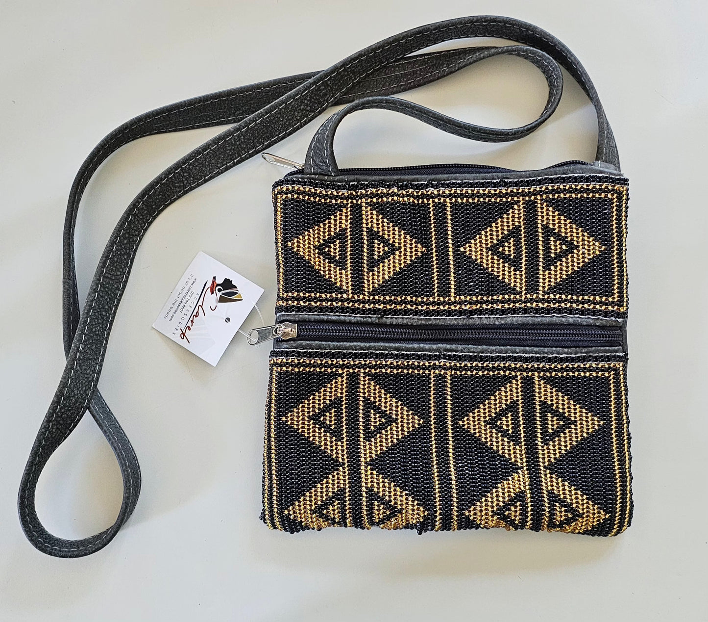 Beaded Sling Bag