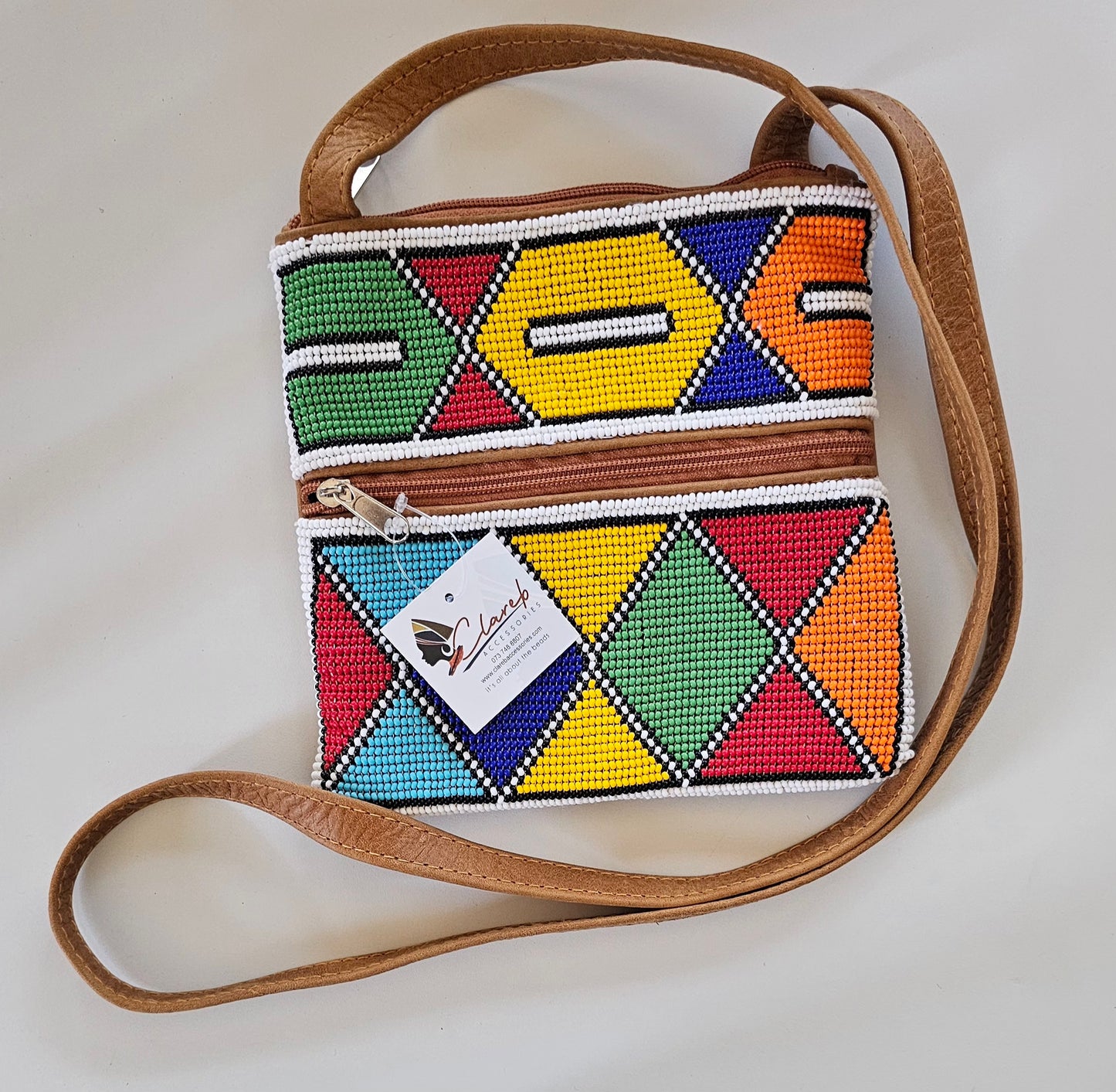 Beaded Sling Bag