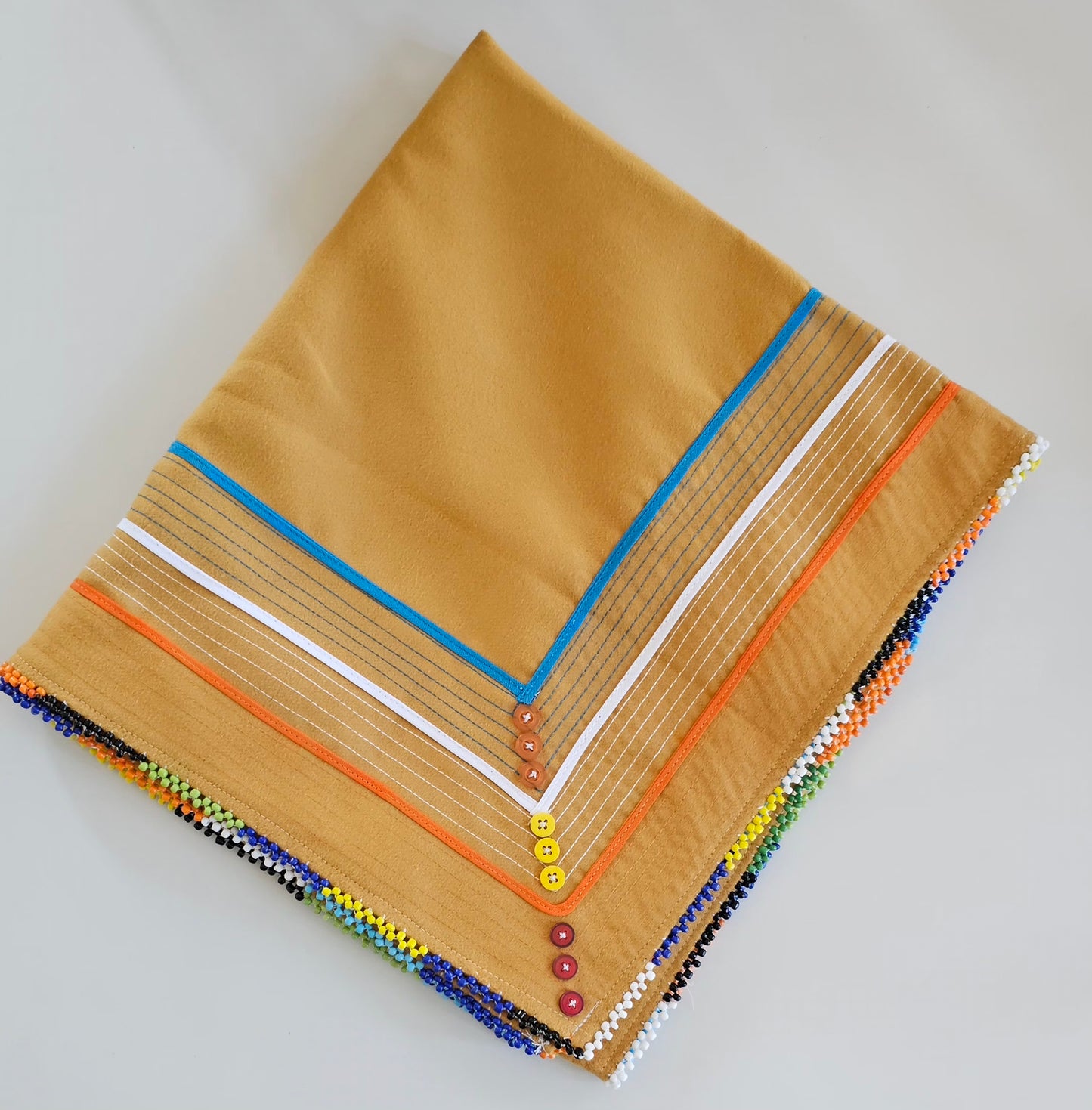 Beaded Doek Rectangle