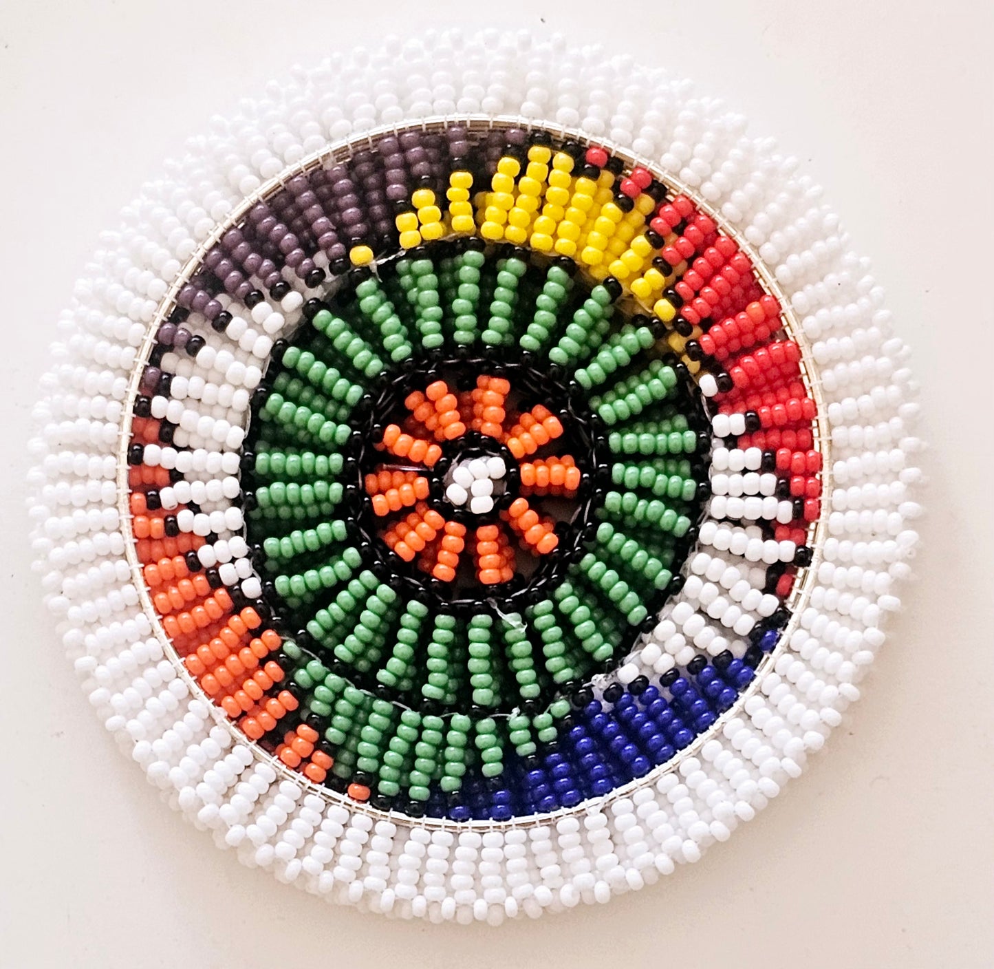 6x Beaded Coaster Set