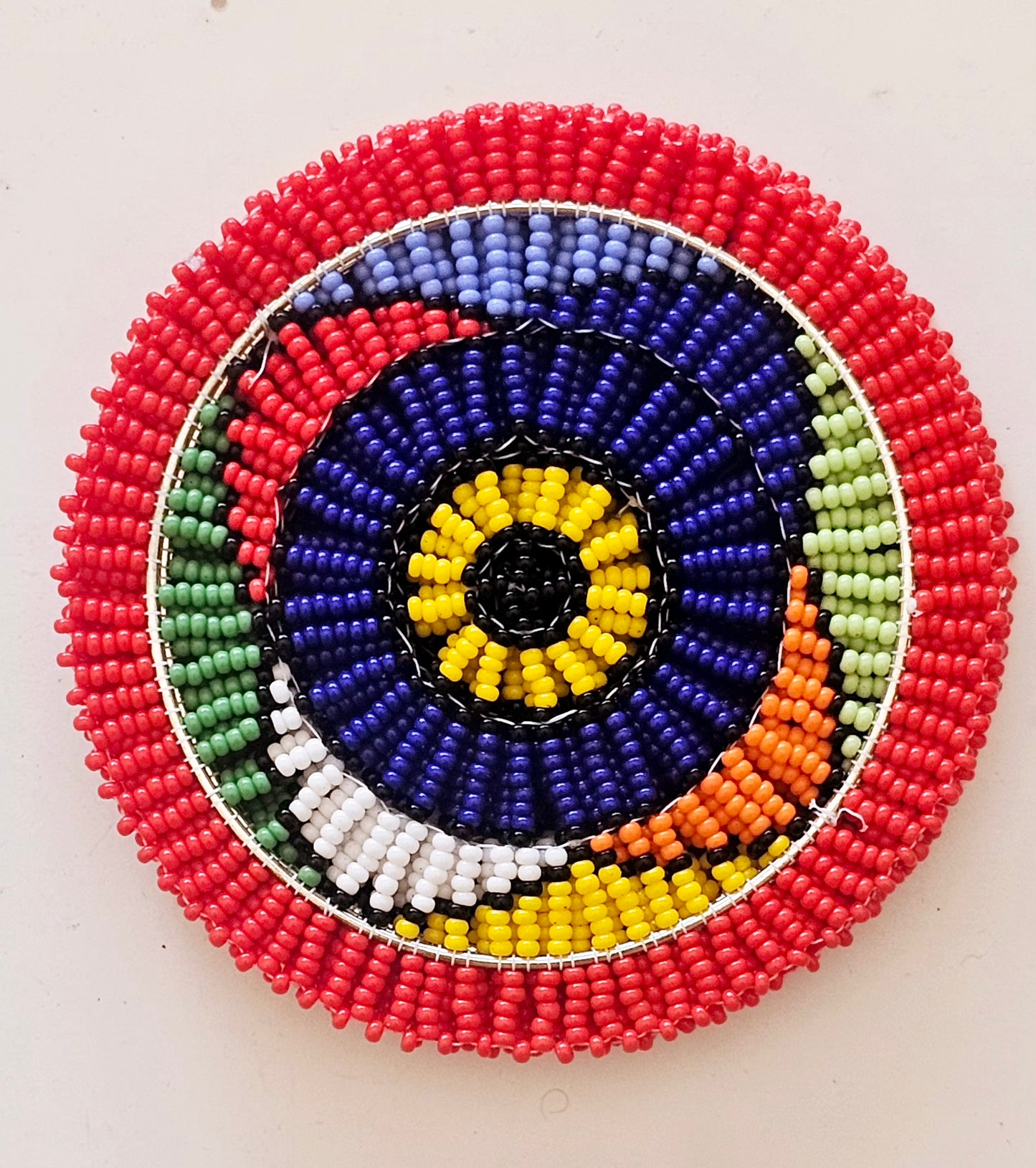 6x Beaded Coaster Set