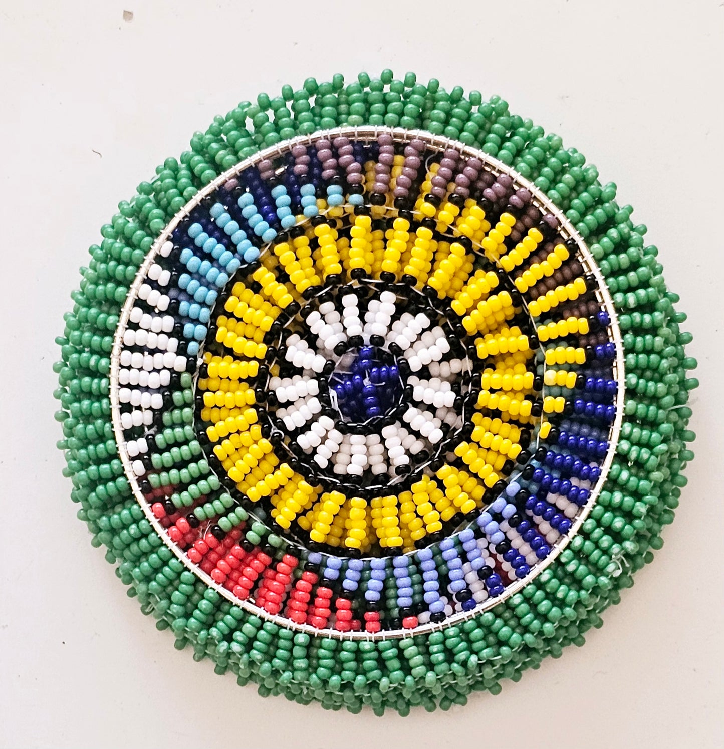 6x Beaded Coaster Set