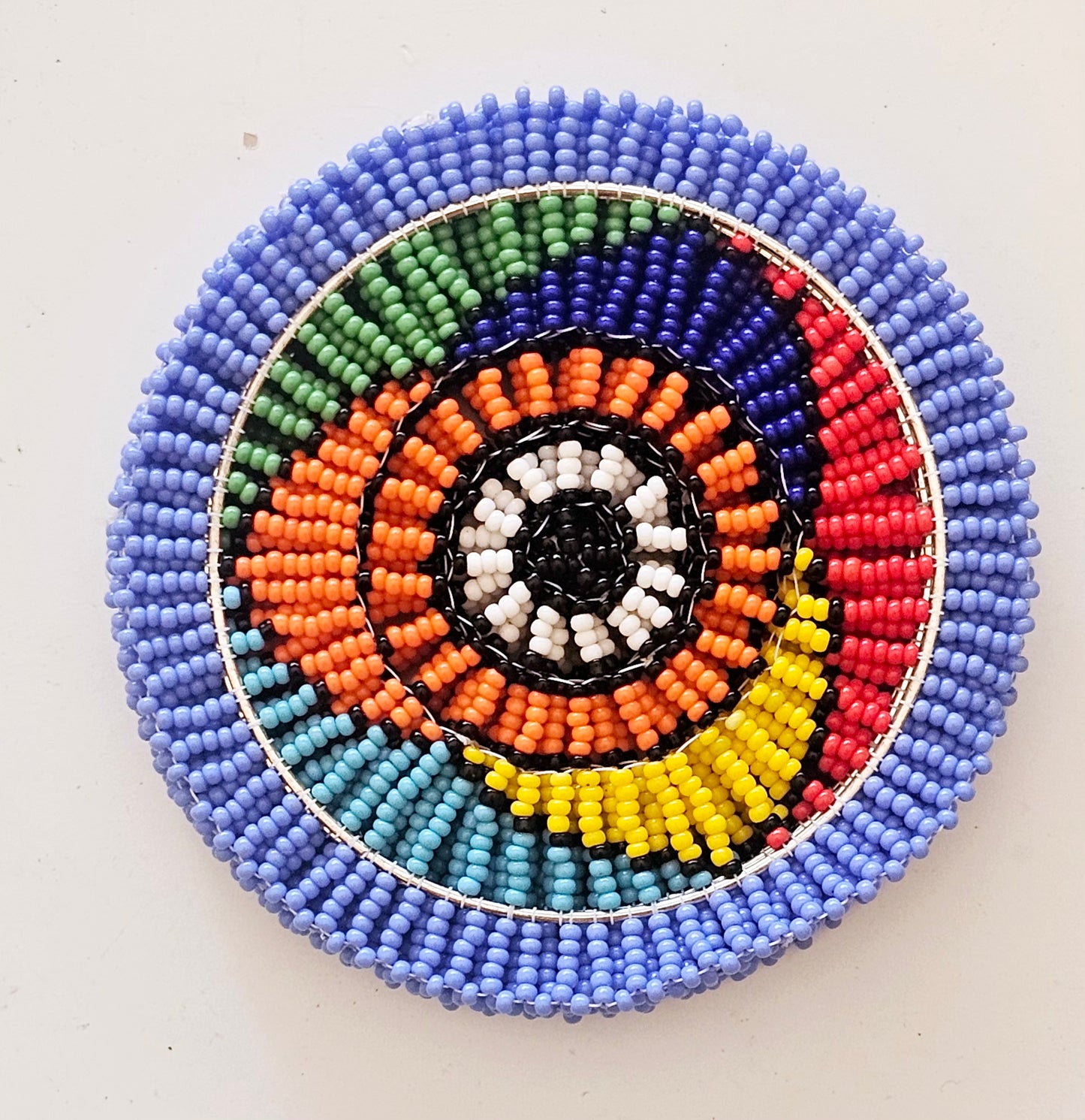6x Beaded Coaster Set