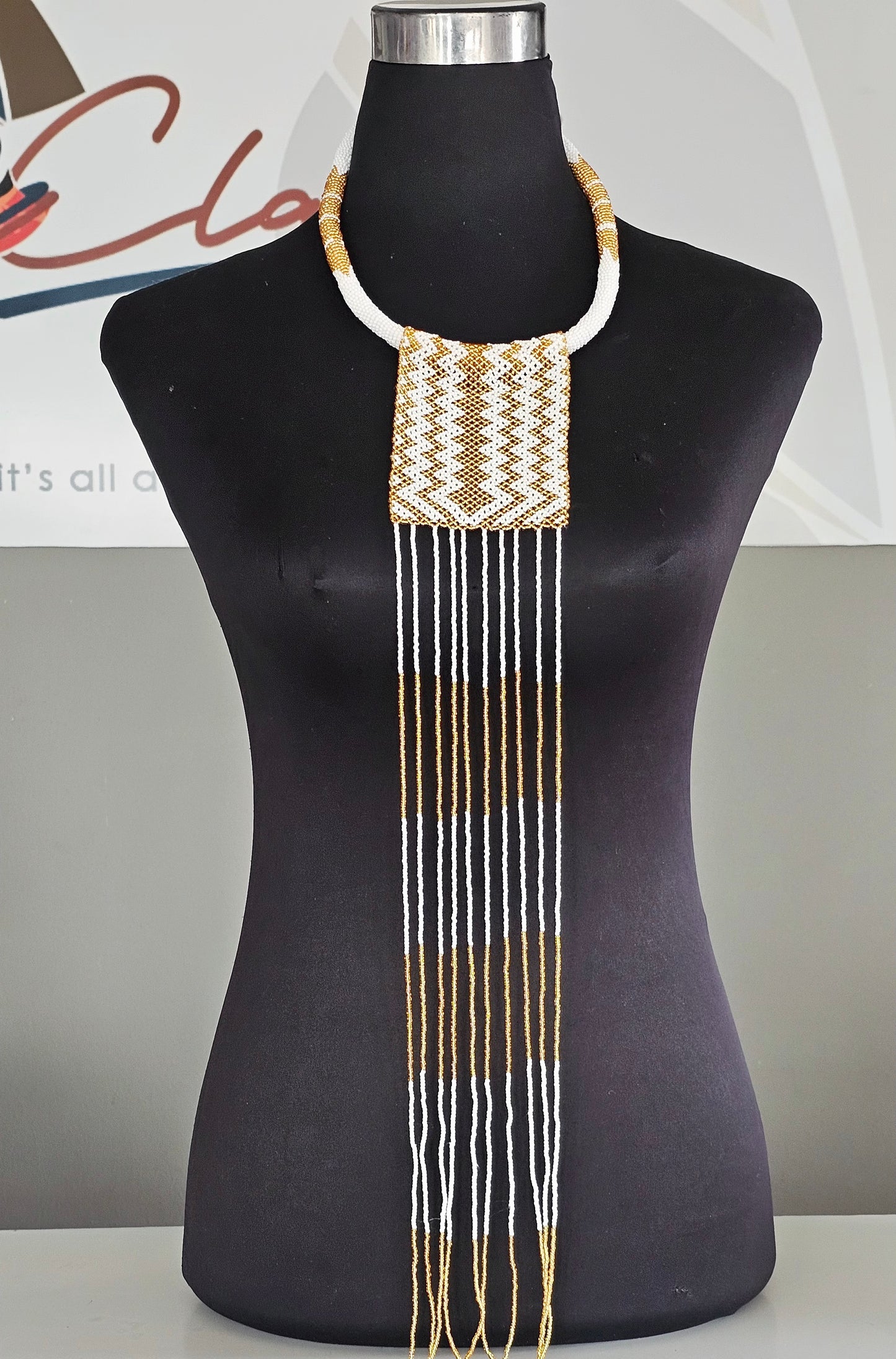 Pretty Neckring with Tassel