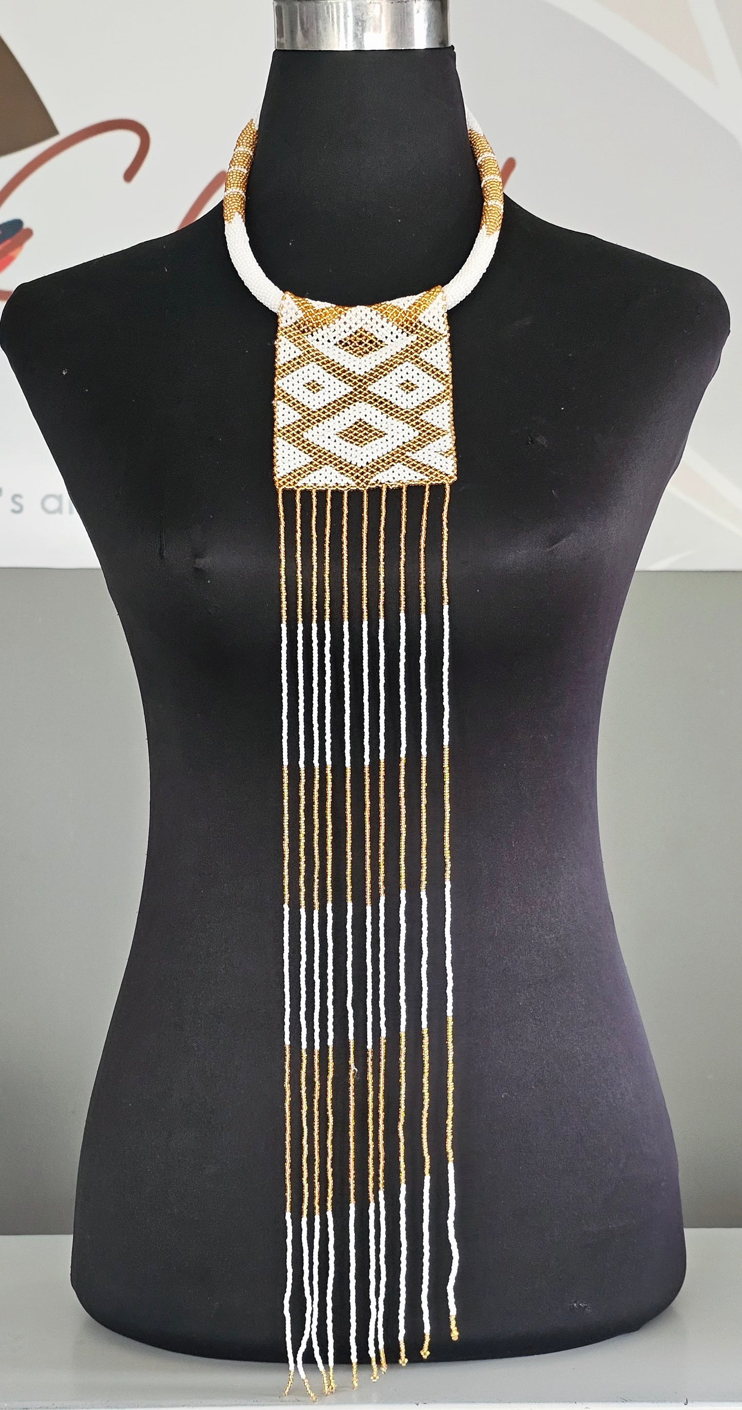 Pretty Neckring with Tassel