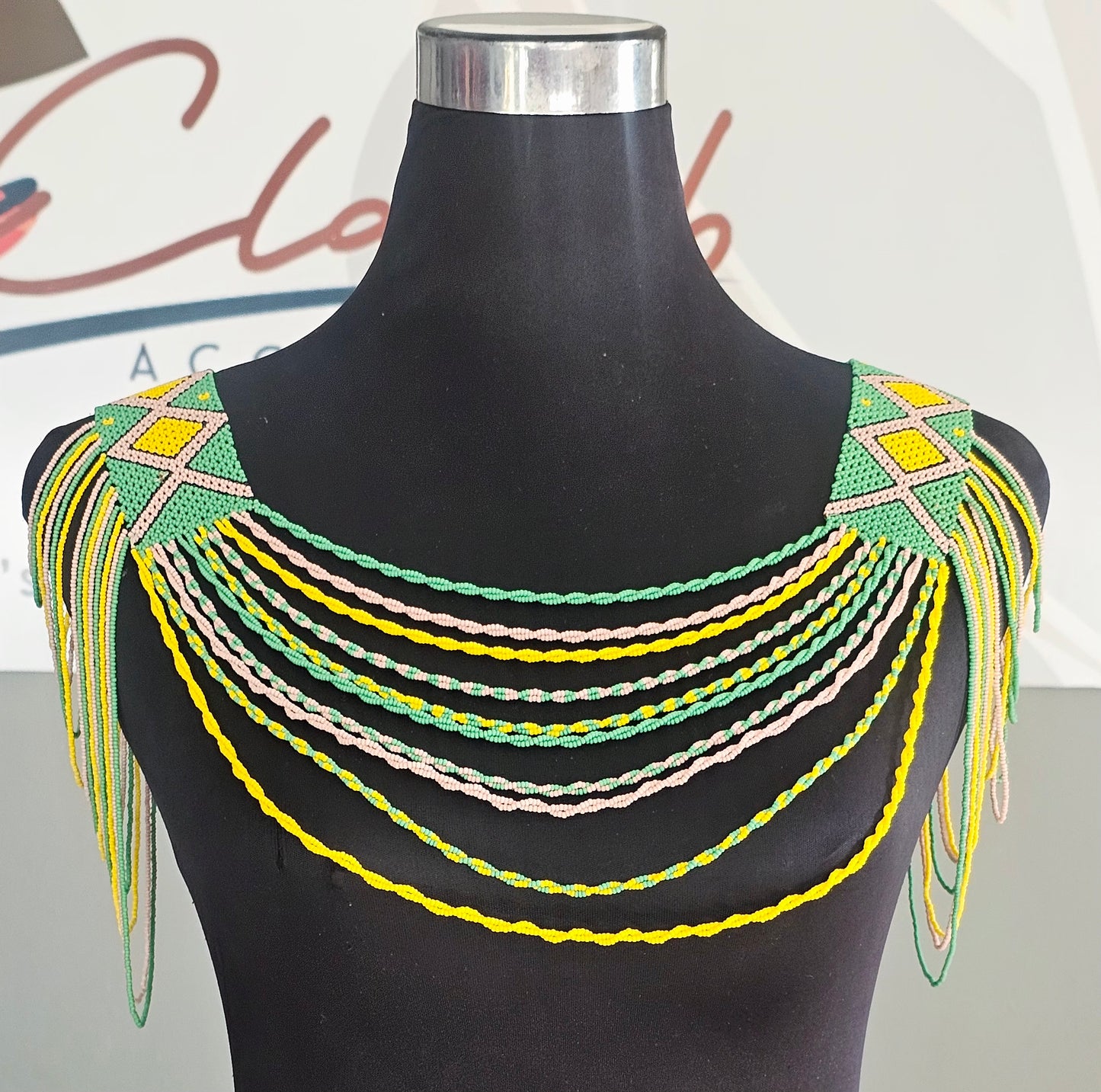 Sapho Beaded Neckpiece