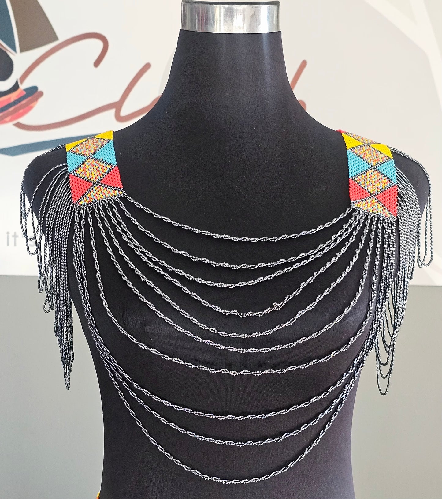 Sapho Beaded Neckpiece