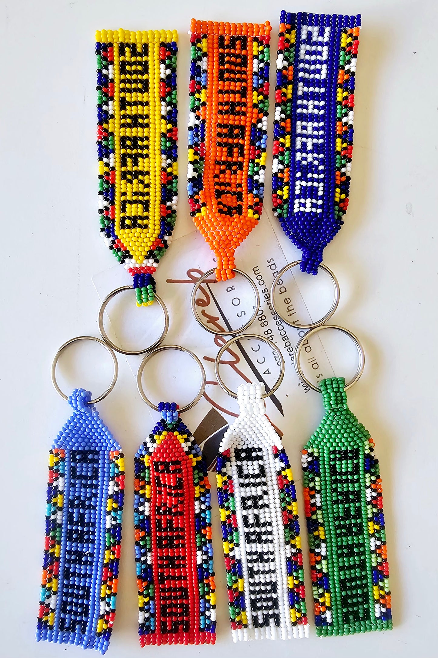 Beaded Key Holders