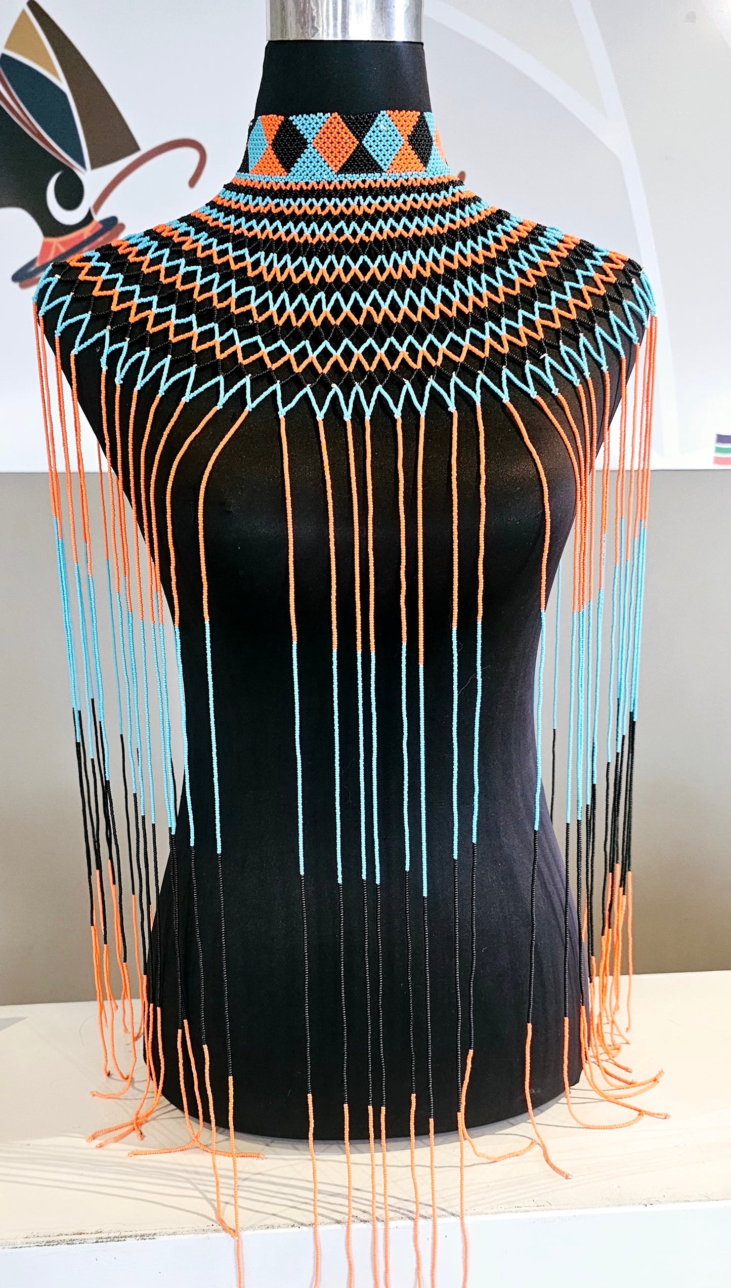 Sazi Men's Waterfall Neckpiece