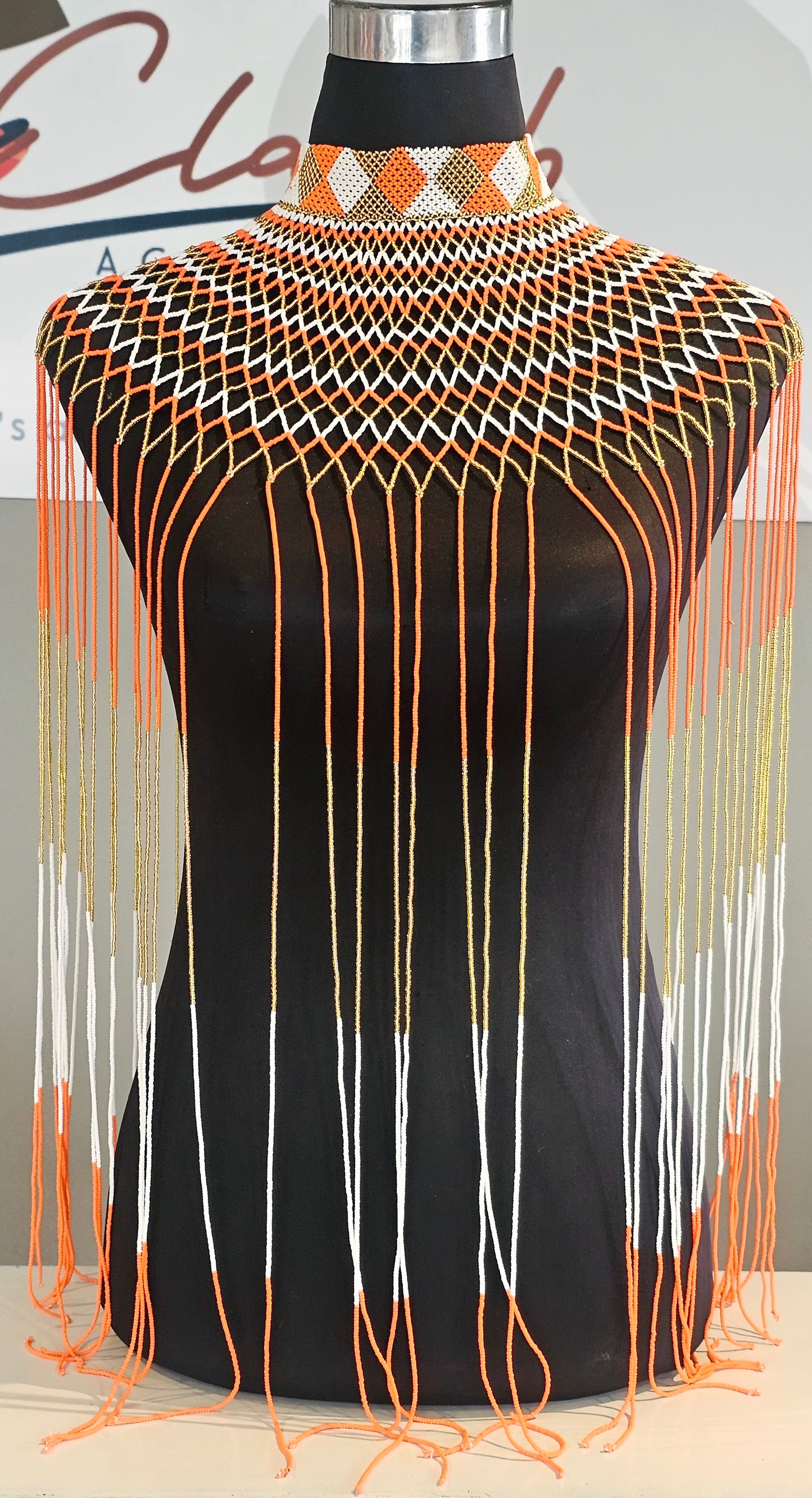 Sazi Men's Waterfall Neckpiece