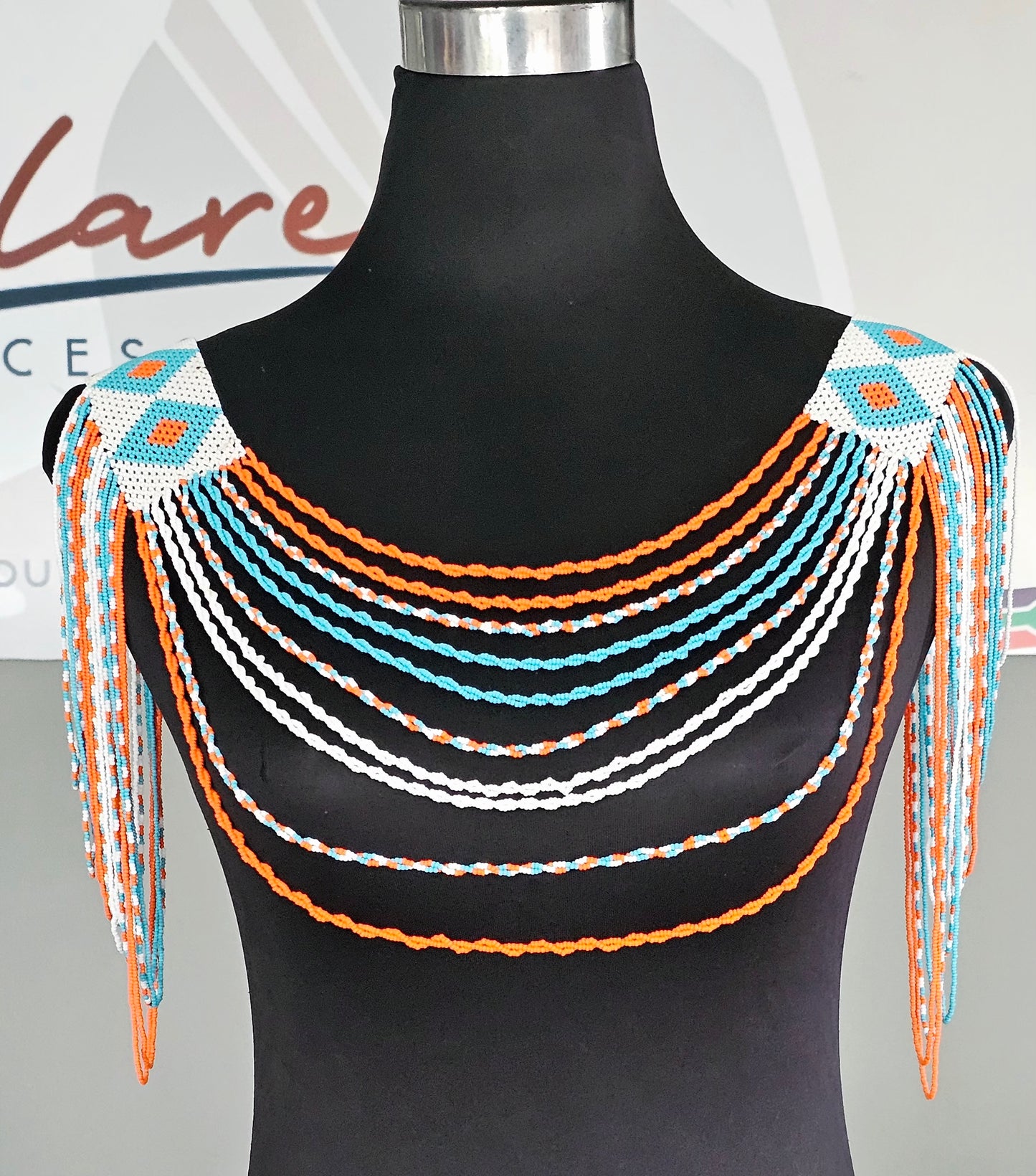 Sapho Beaded Neckpiece