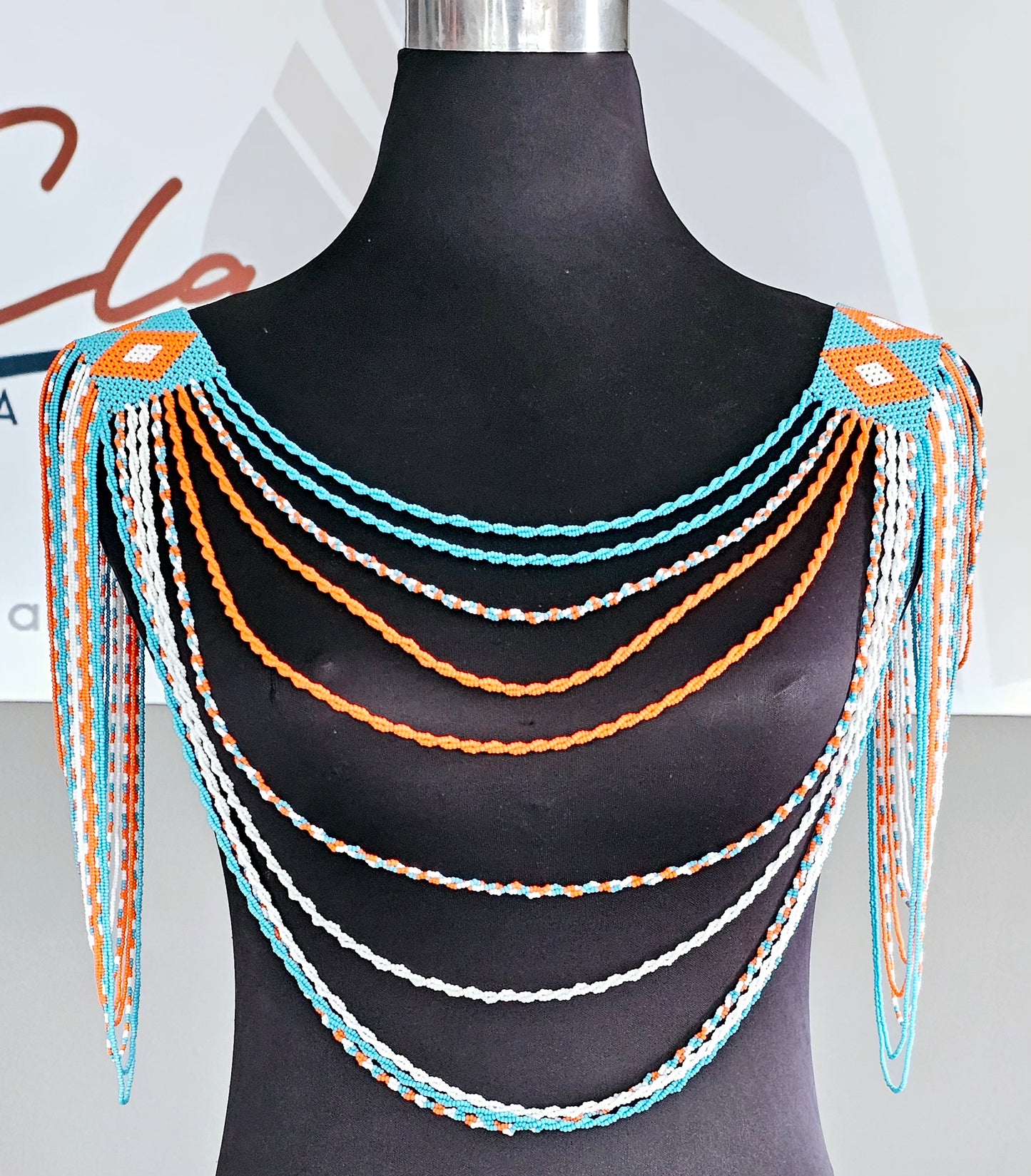 Sapho Beaded Neckpiece