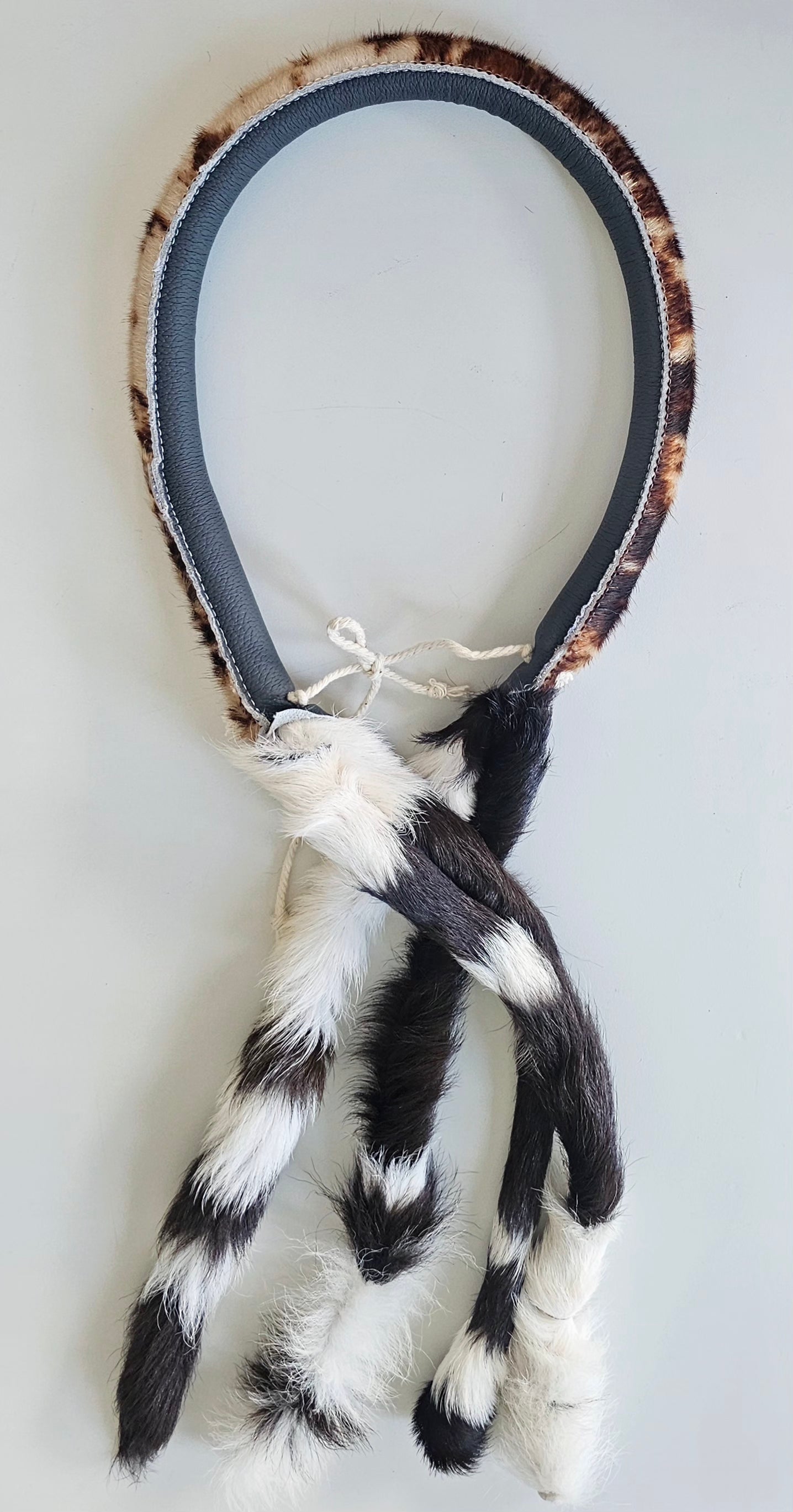 Umqhele Zulu Headgear 4 tales Cow Skin