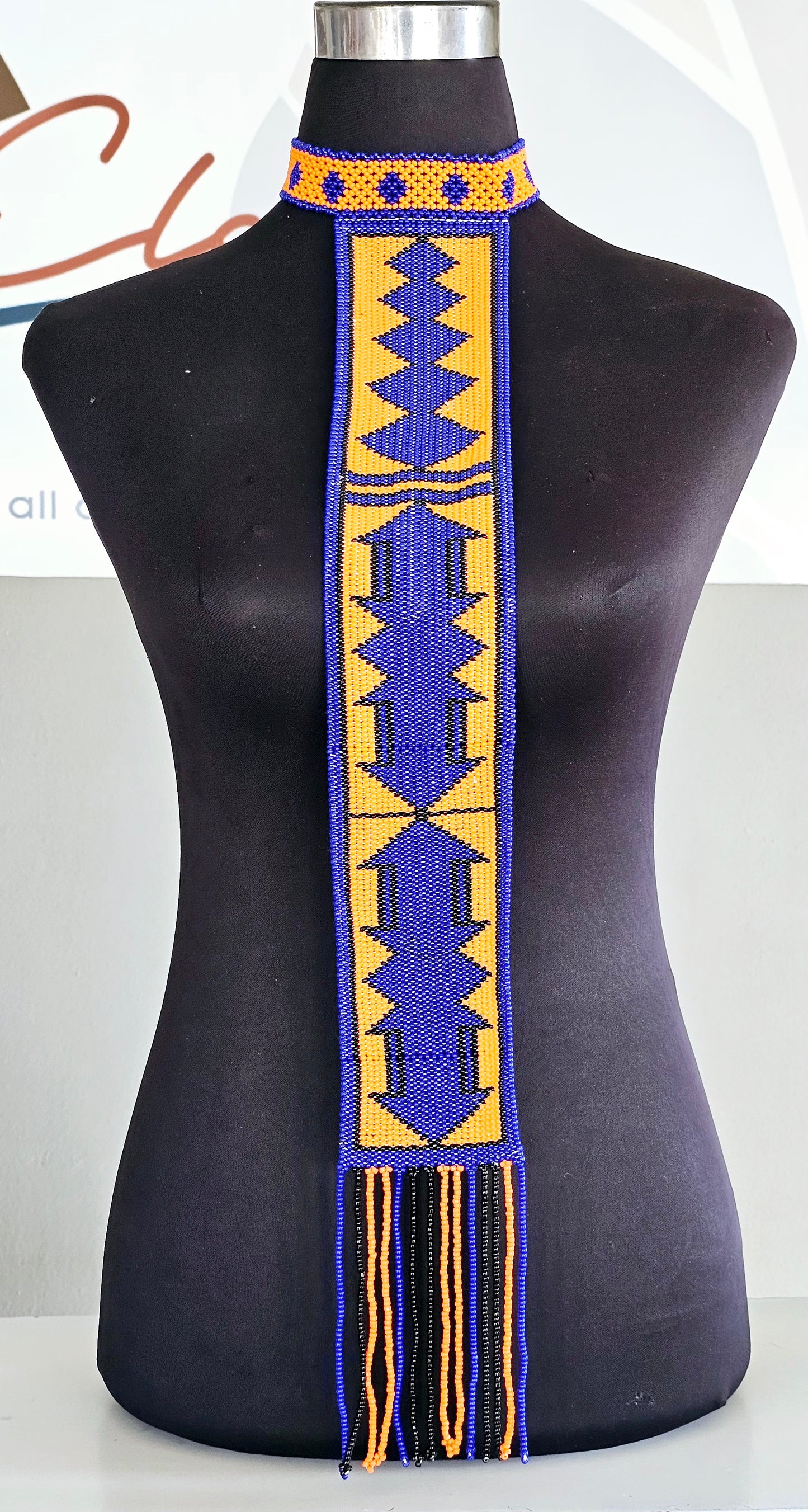 Tumi Beaded Neckpiece