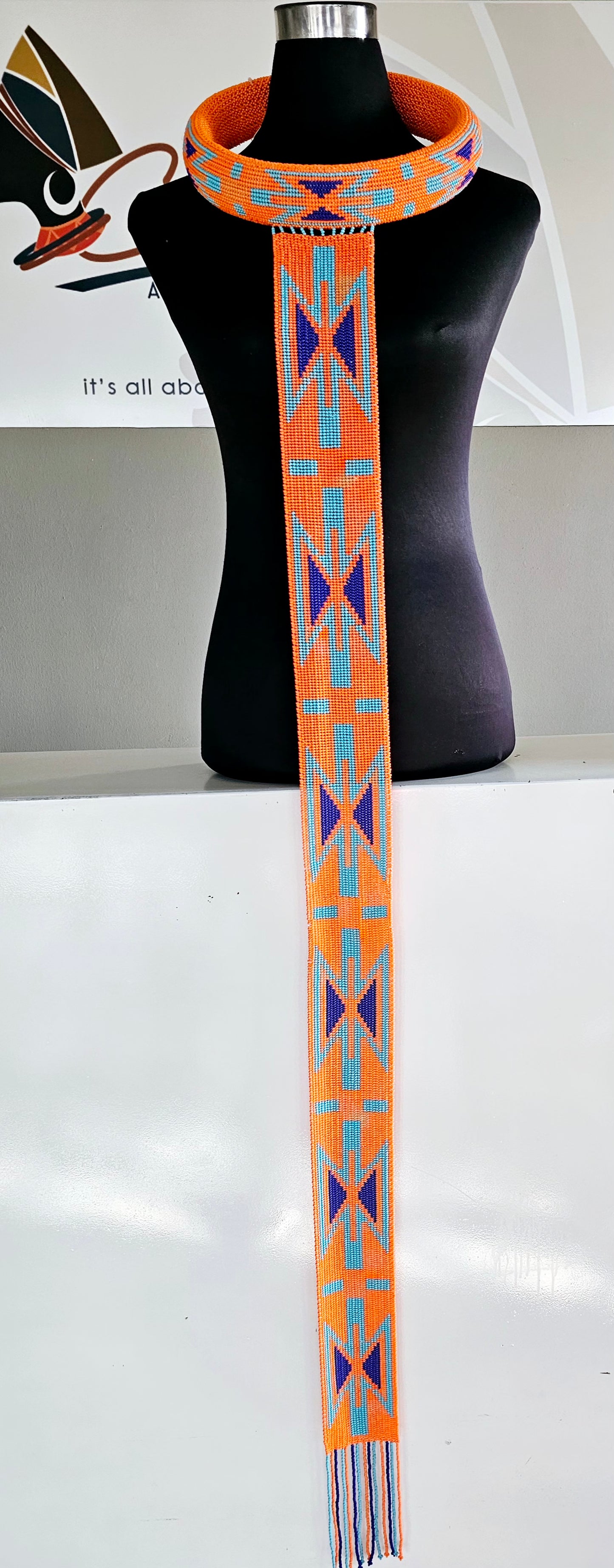 MaNgwane Beaded Neckpiece