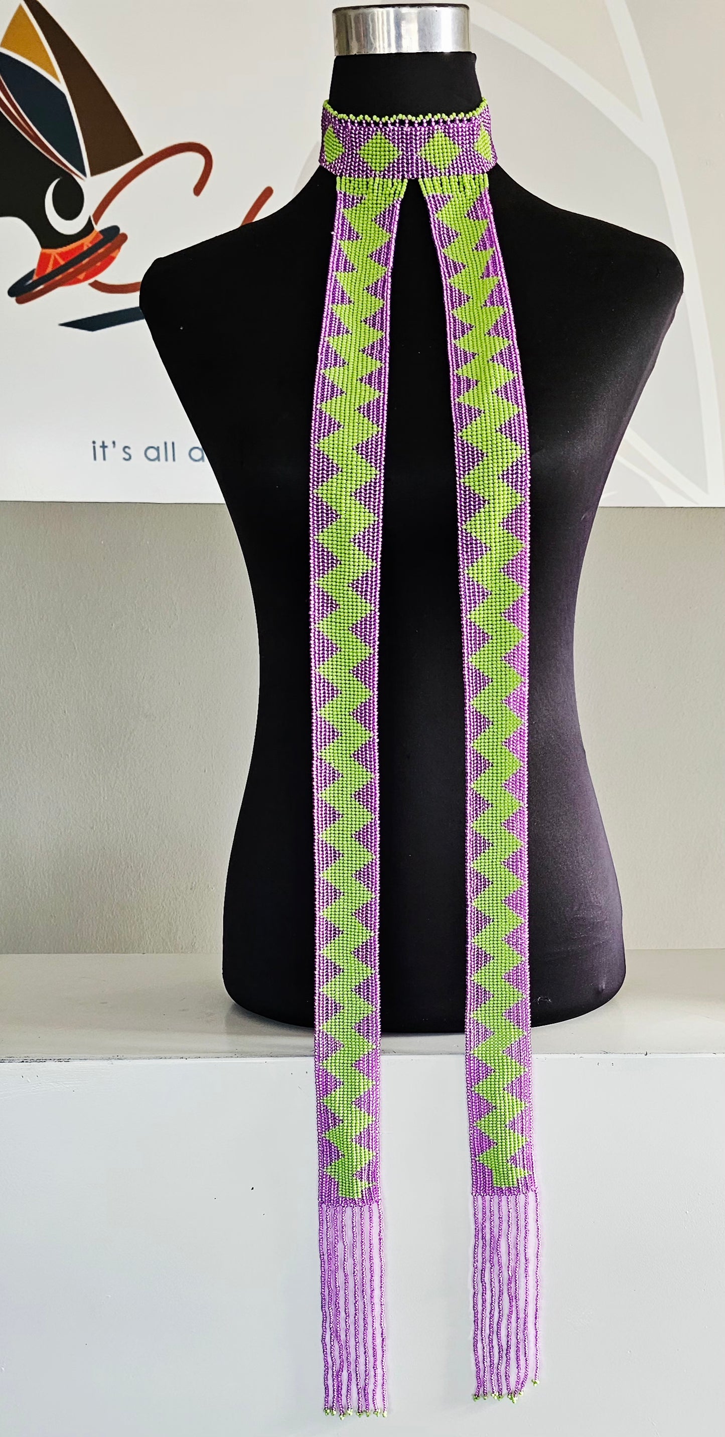 Mamfene Beaded Neckpiece