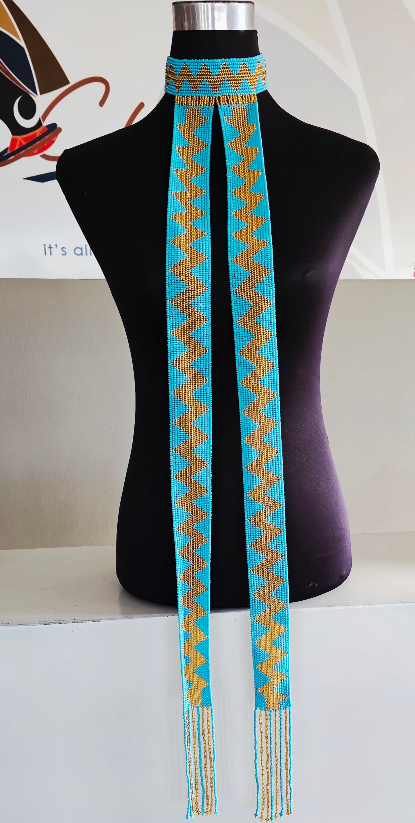 Mamfene Beaded Neckpiece